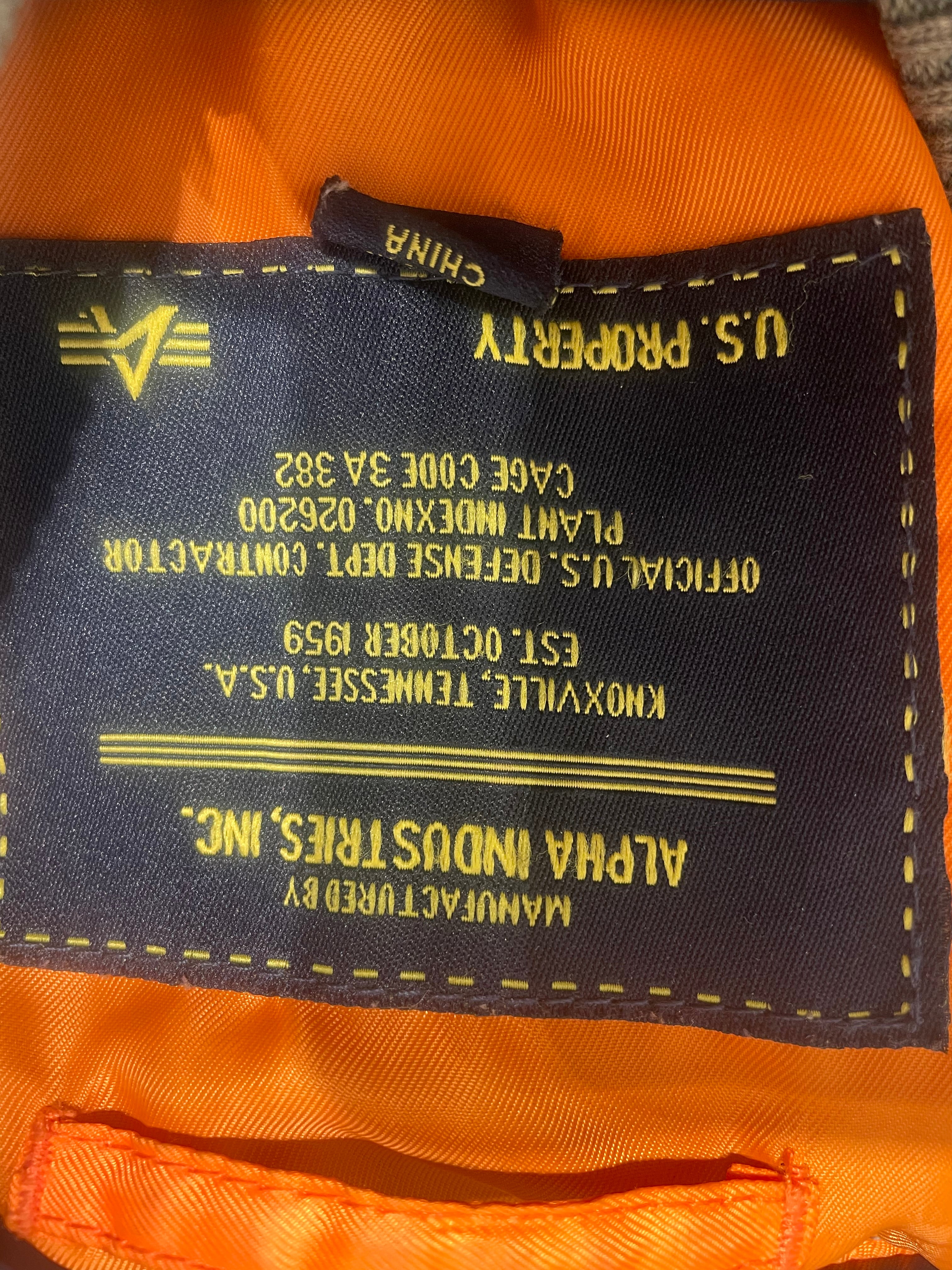 ALPHA INDUSTRIES/Jacket/XL/Polyester/GRN/ view 3