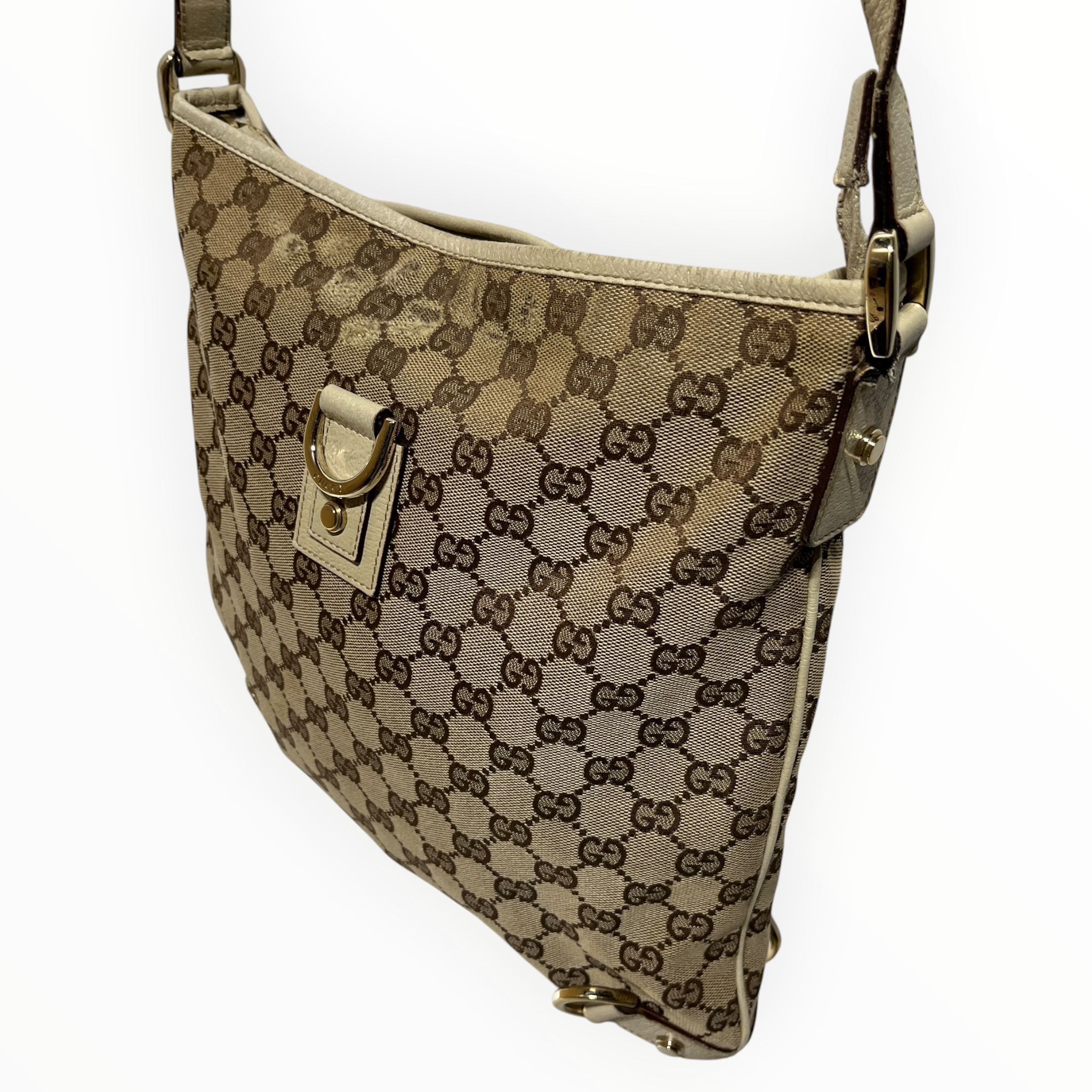 GUCCI/Cross Body Bag/BEG/messenger  bag view 6