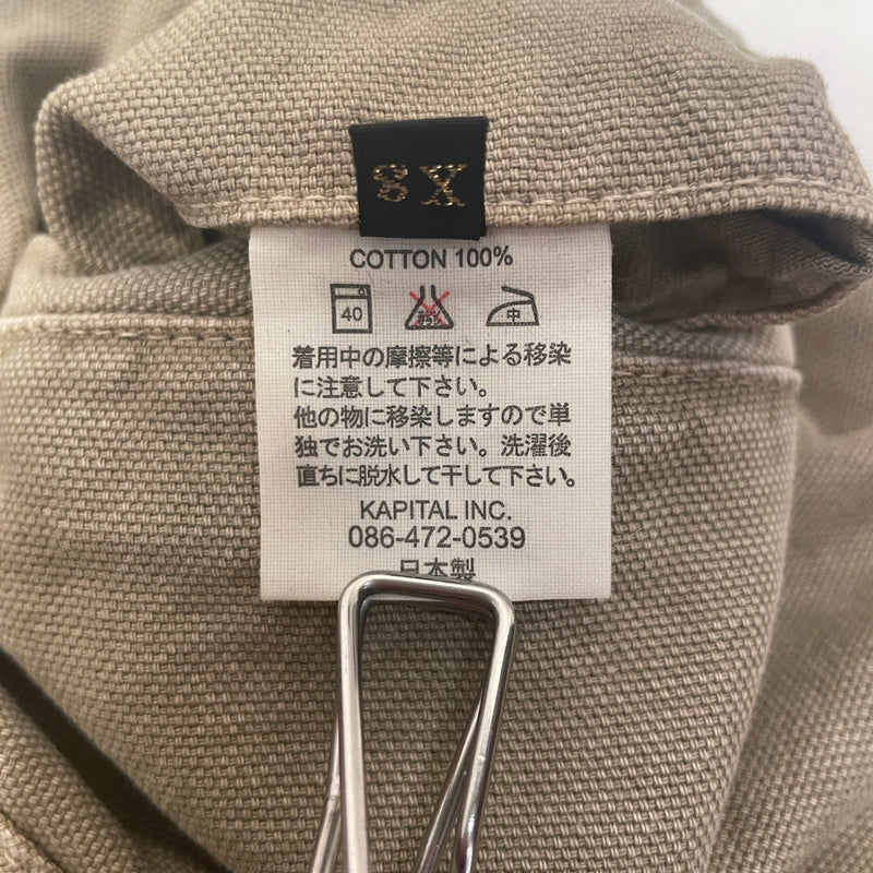 KAPITAL/Straight Pants/XS/Cotton/BEG/