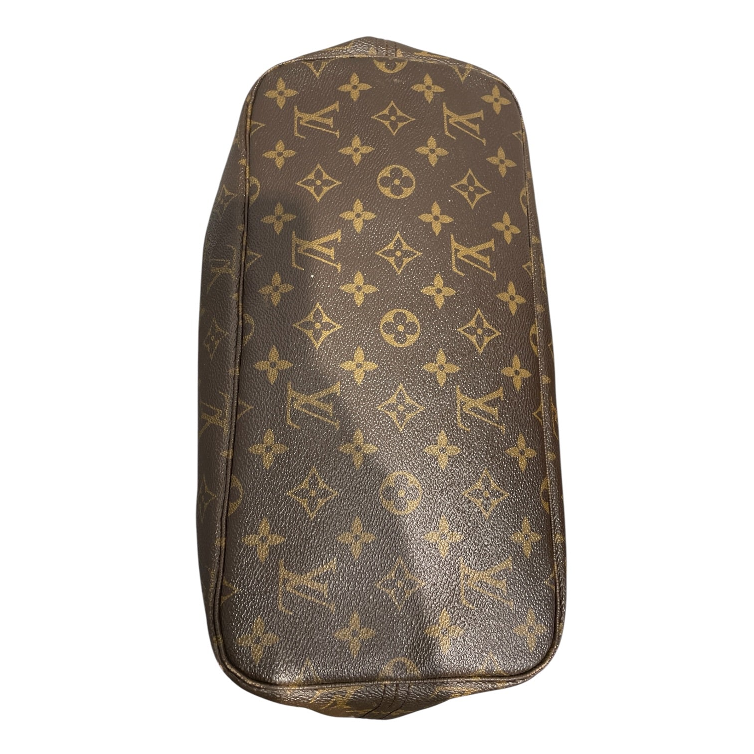 LOUIS VUITTON/Tote Bag/Monogram/Cotton/CML/NEVERFULL TOTE MM view 4