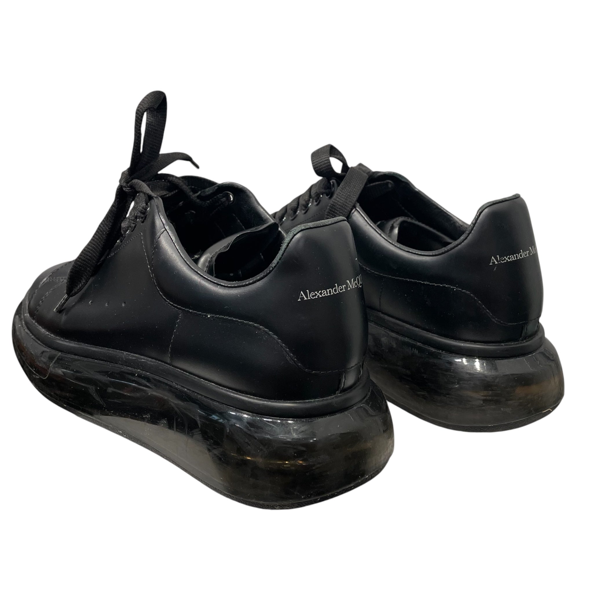 Alexander McQueen/Low-Sneakers/EU 41/Leather/BLK/OVERSIZED SNEAK TRANSLUCENT view 2