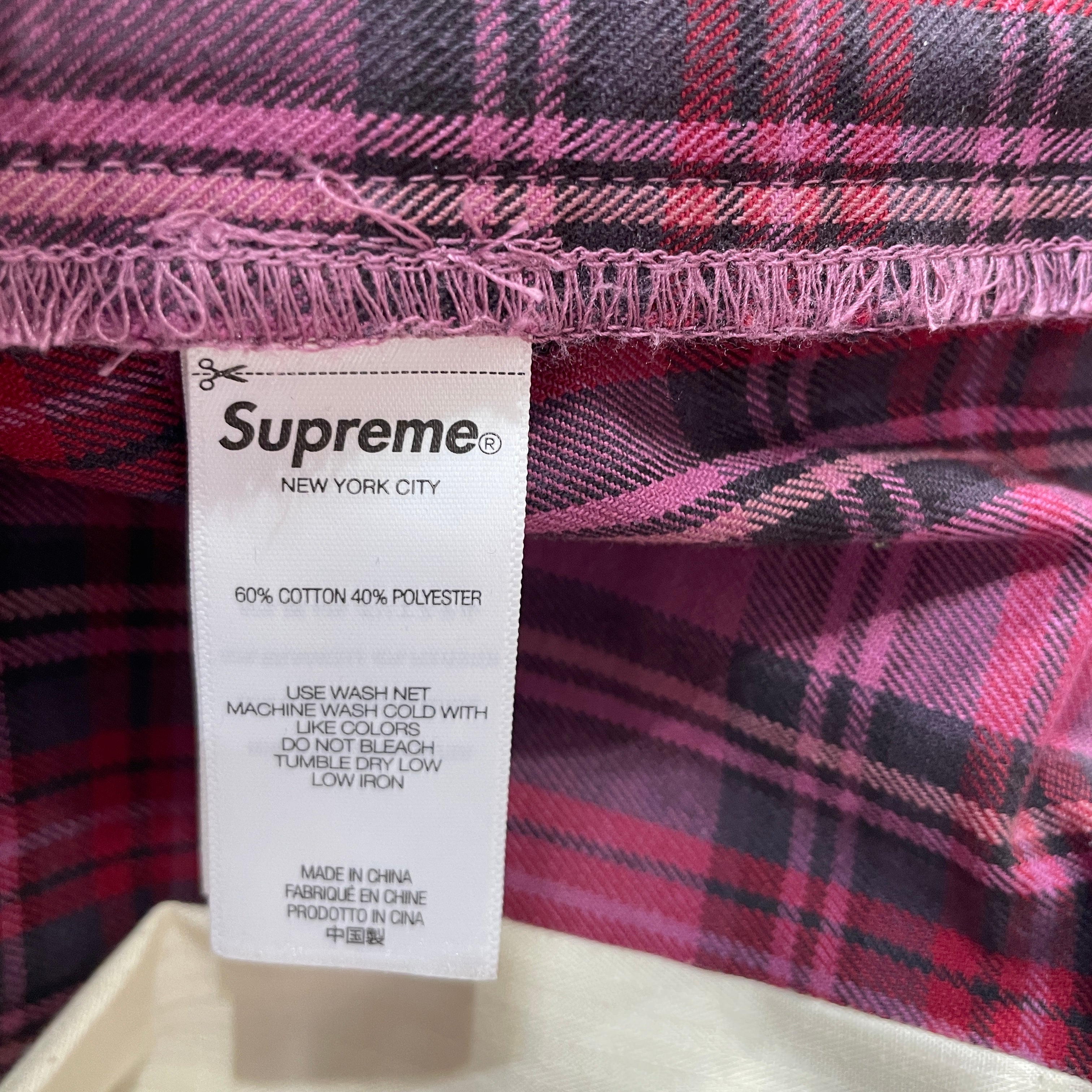 Supreme/Shorts/32/Cotton/PPL/Plaid/ view 5