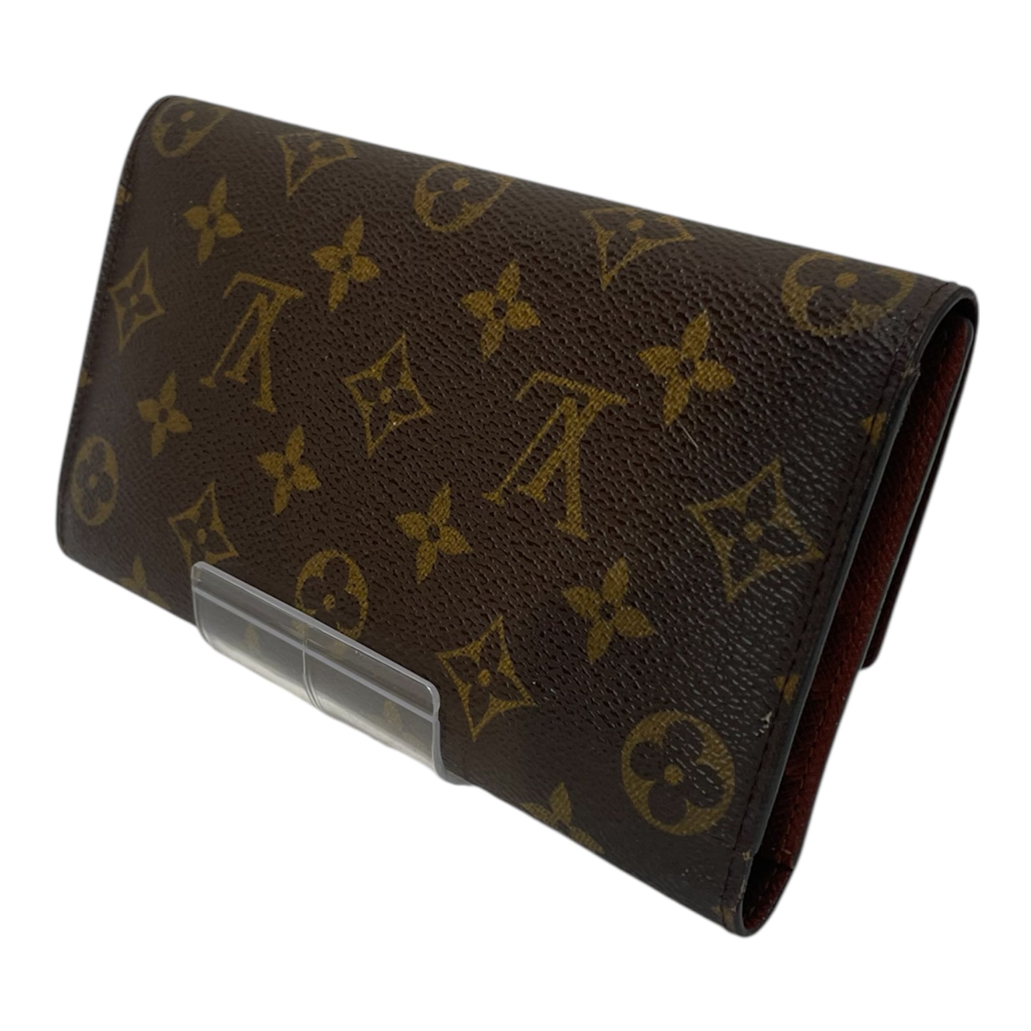 LOUIS VUITTON/Long Wallet/Monogram/Leather/BRW/Sarah view 2