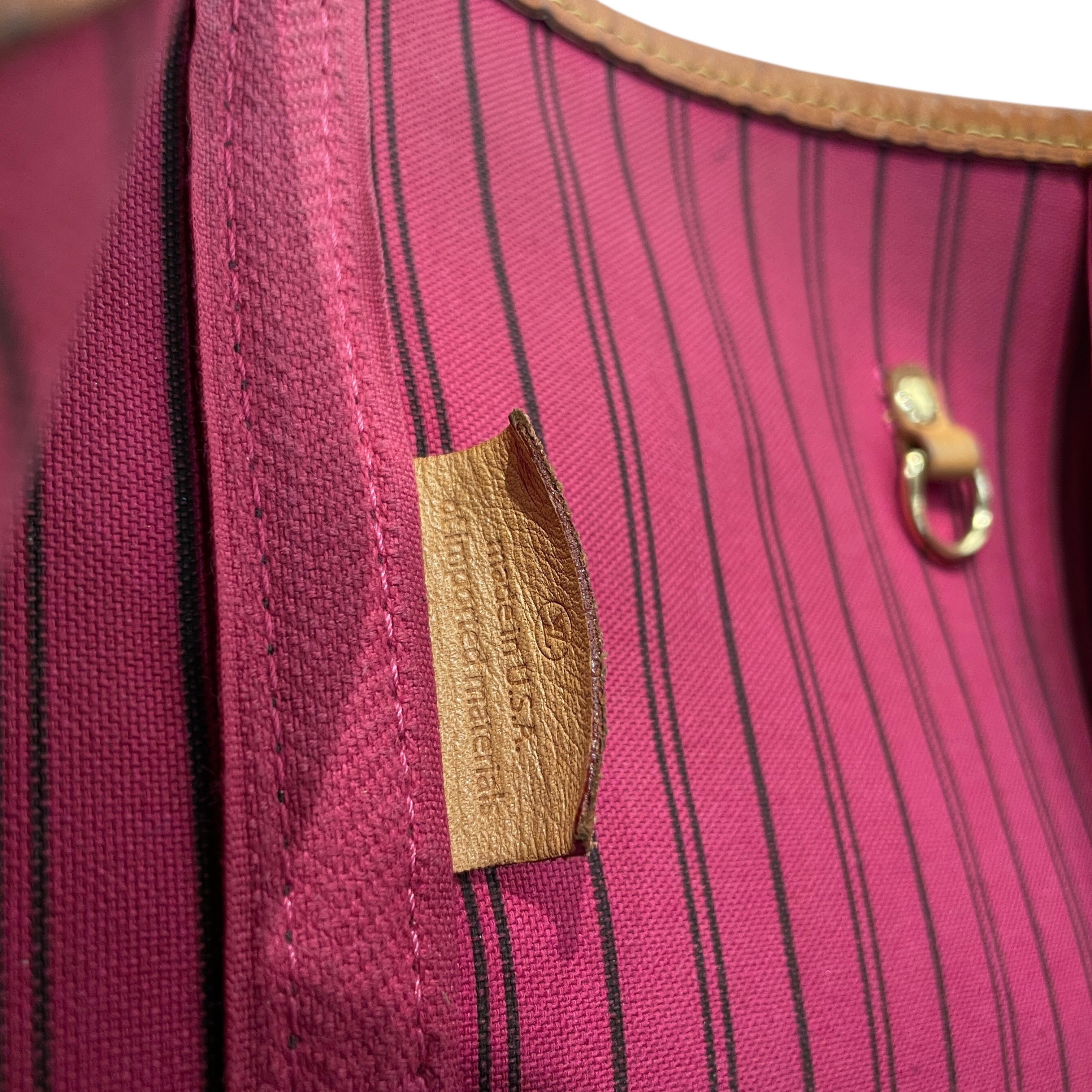 LOUIS VUITTON/Bag/Monogram/Leather/BRW/NEVERFULL view 11