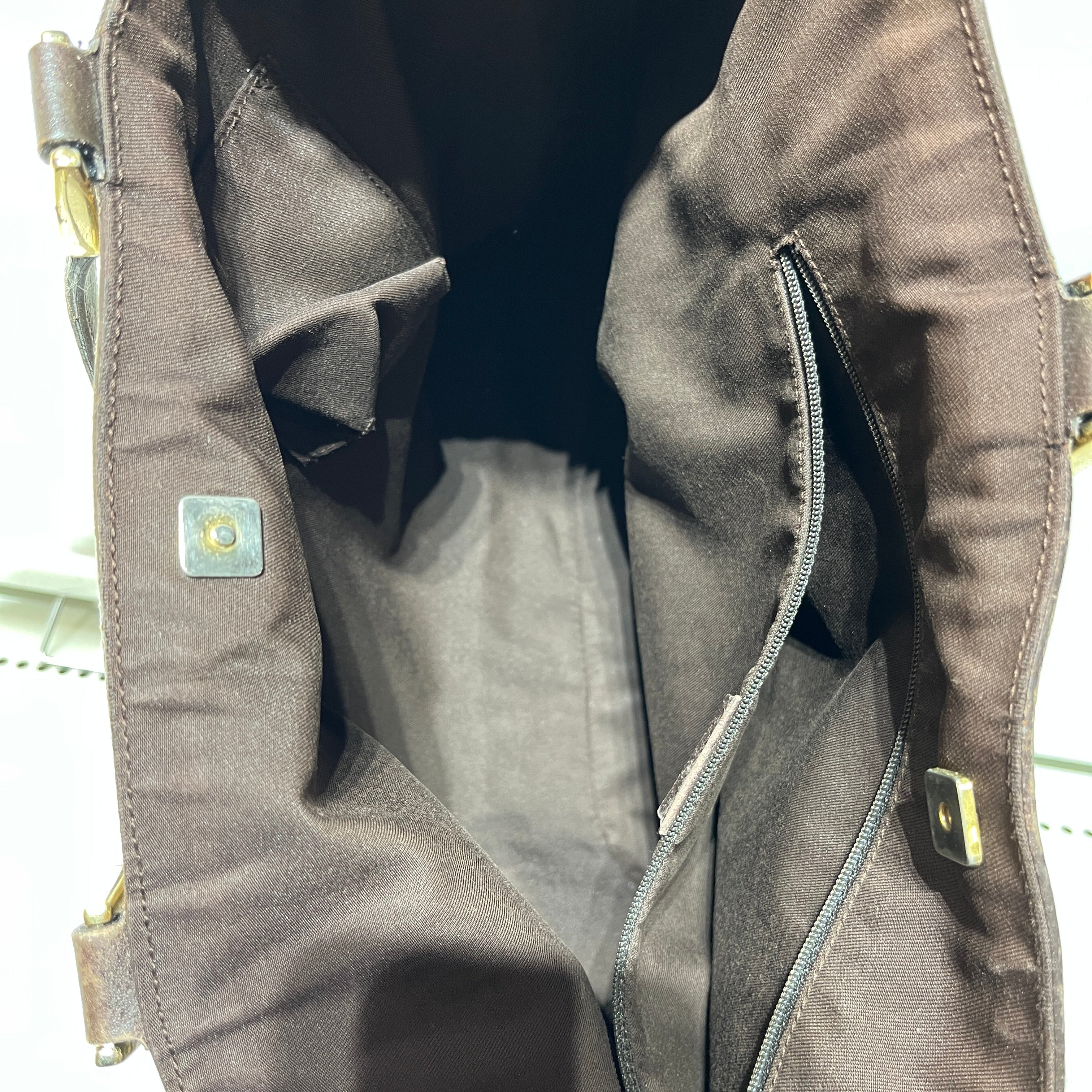 GUCCI/Bag/All Over Print/Leather/BRW/Canvas Abbey view 6