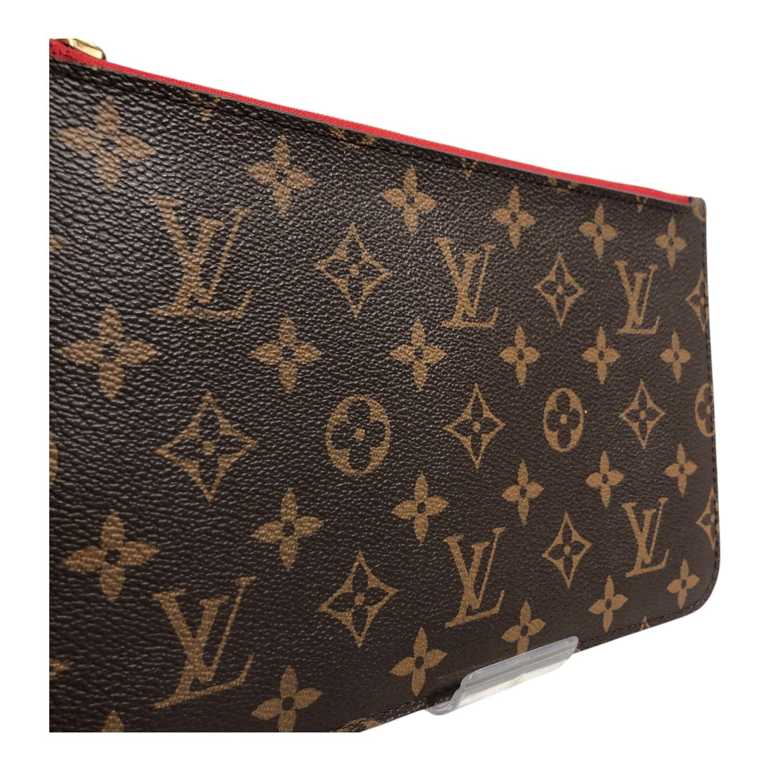 LOUIS VUITTON/Pouch/Monogram/BRW/small pouch monogram view 6