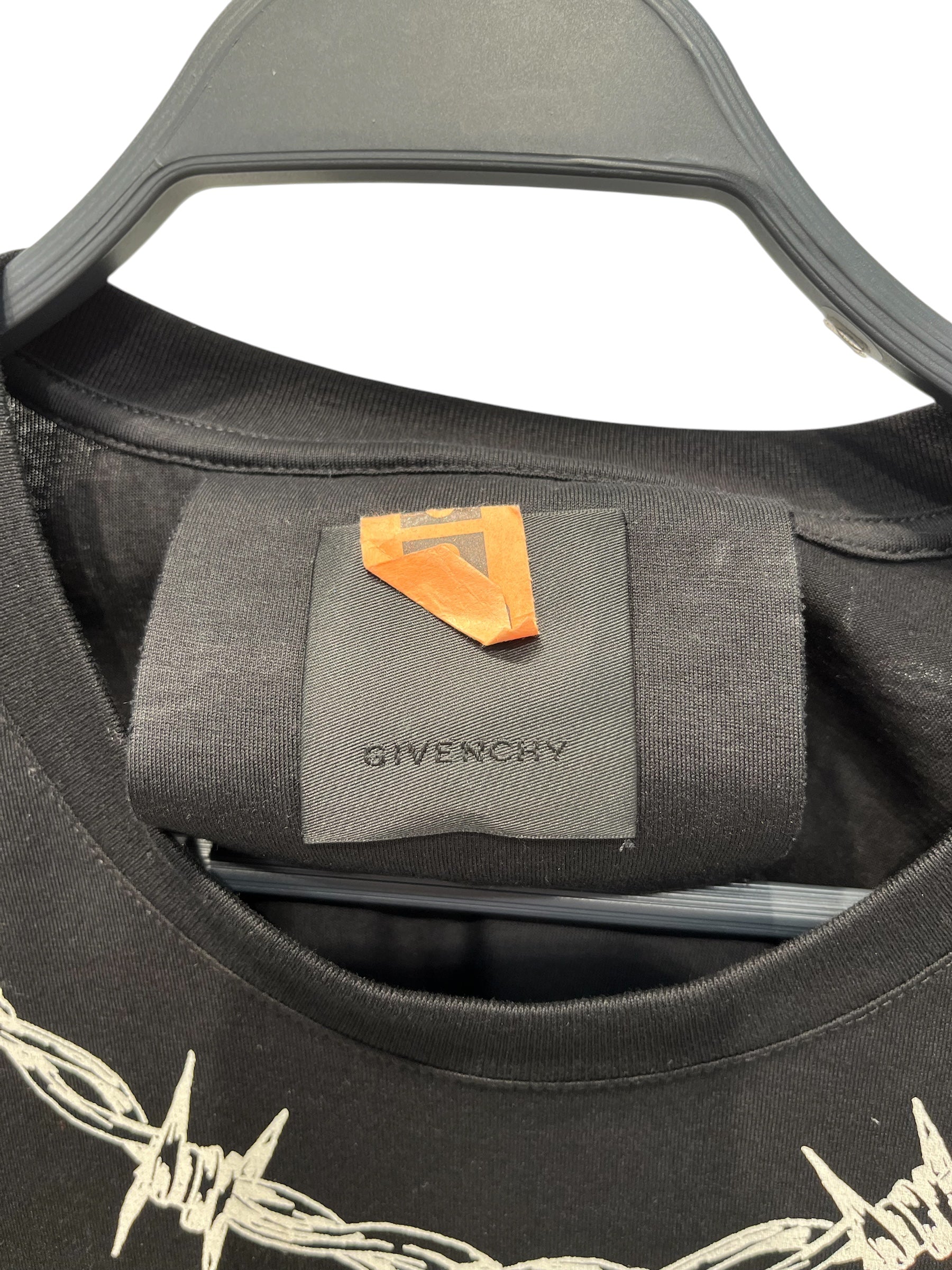 GIVENCHY/T-Shirt/S/Cotton/BLK/barbed view 3