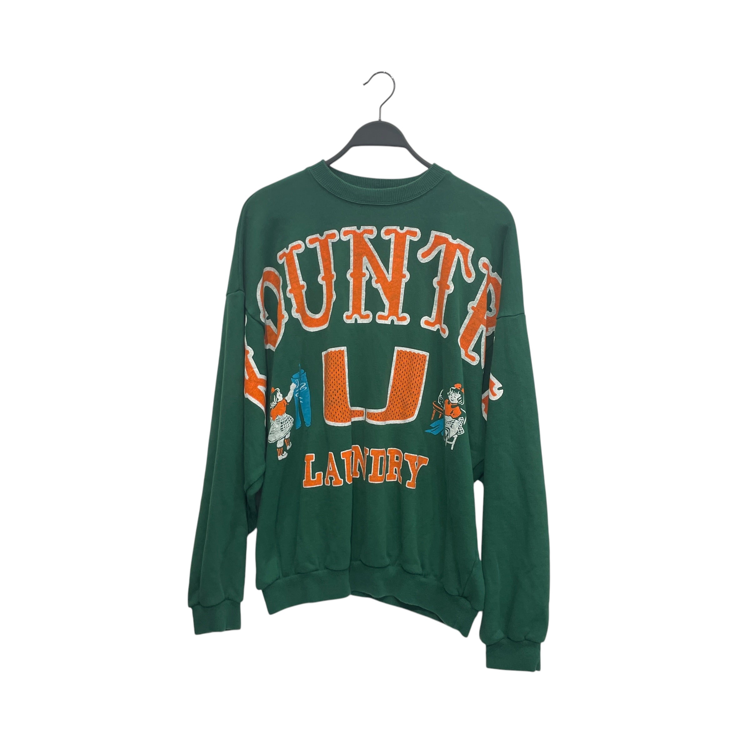 KAPITAL/Sweater/FREE/Cotton/GRN/KOUNTRY LAUNDRY UM CREW view 1