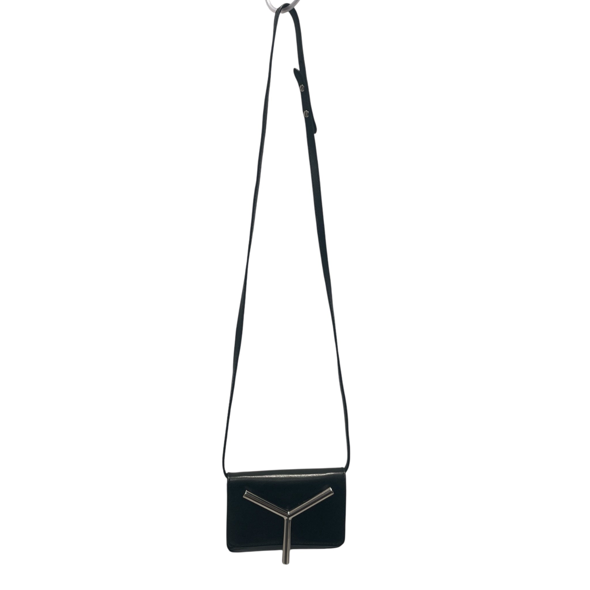 Y/PROJECT/Cross Body Bag/Leather/BLK/MINI WALLET WITH Y LOGO view 1
