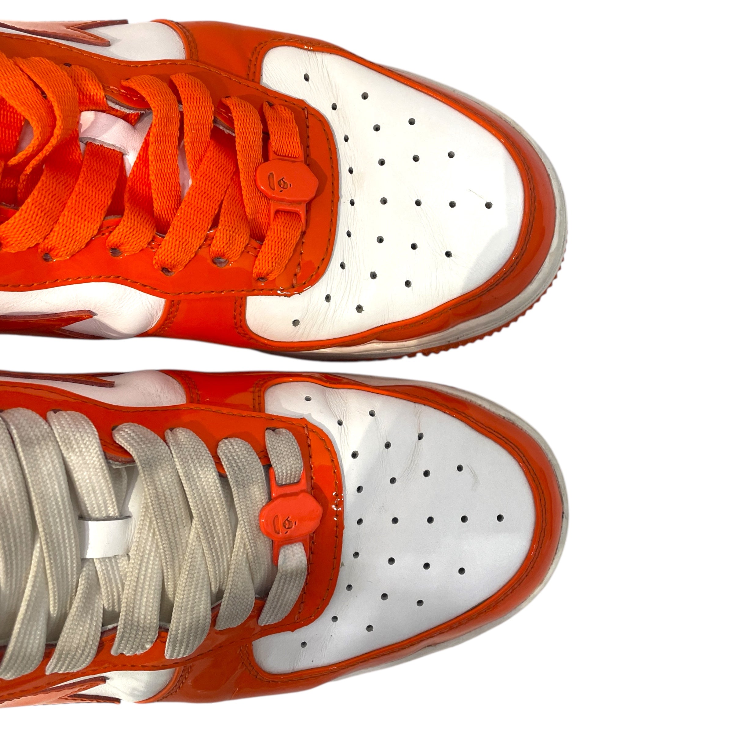 BAPE STA!/Low-Sneakers/US 11/ORN/ view 4