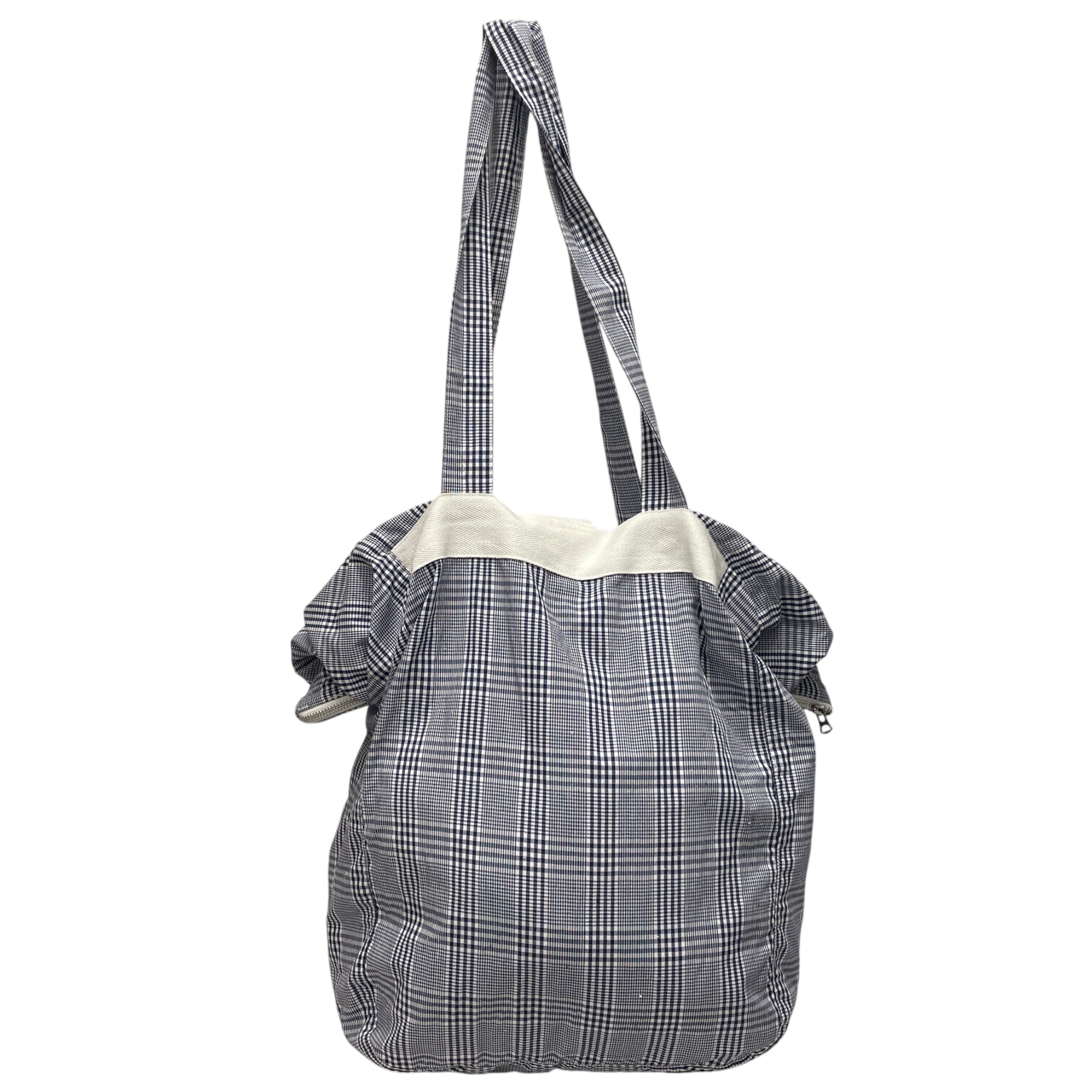 JUNYA WATANABE COMME des GARCONS MAN/Tote Bag/Plaid/Cotton/BLU/ view 2