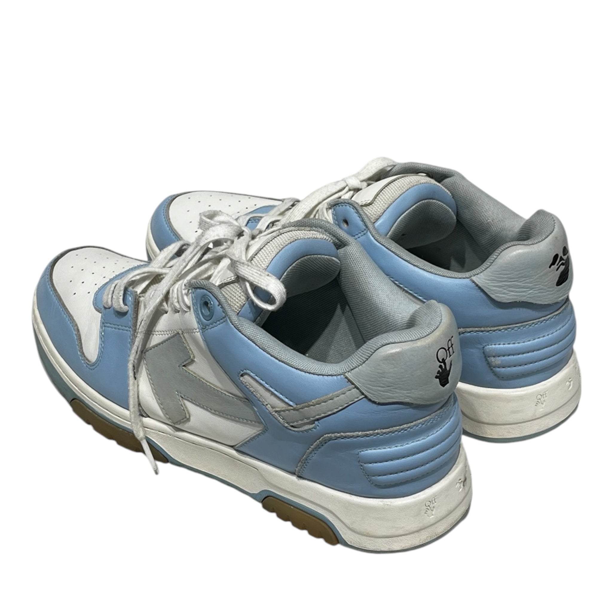 OFF-WHITE/Low-Sneakers/US 13/Leather/BLU/OUT OF OFFICE BLU/WHT view 2