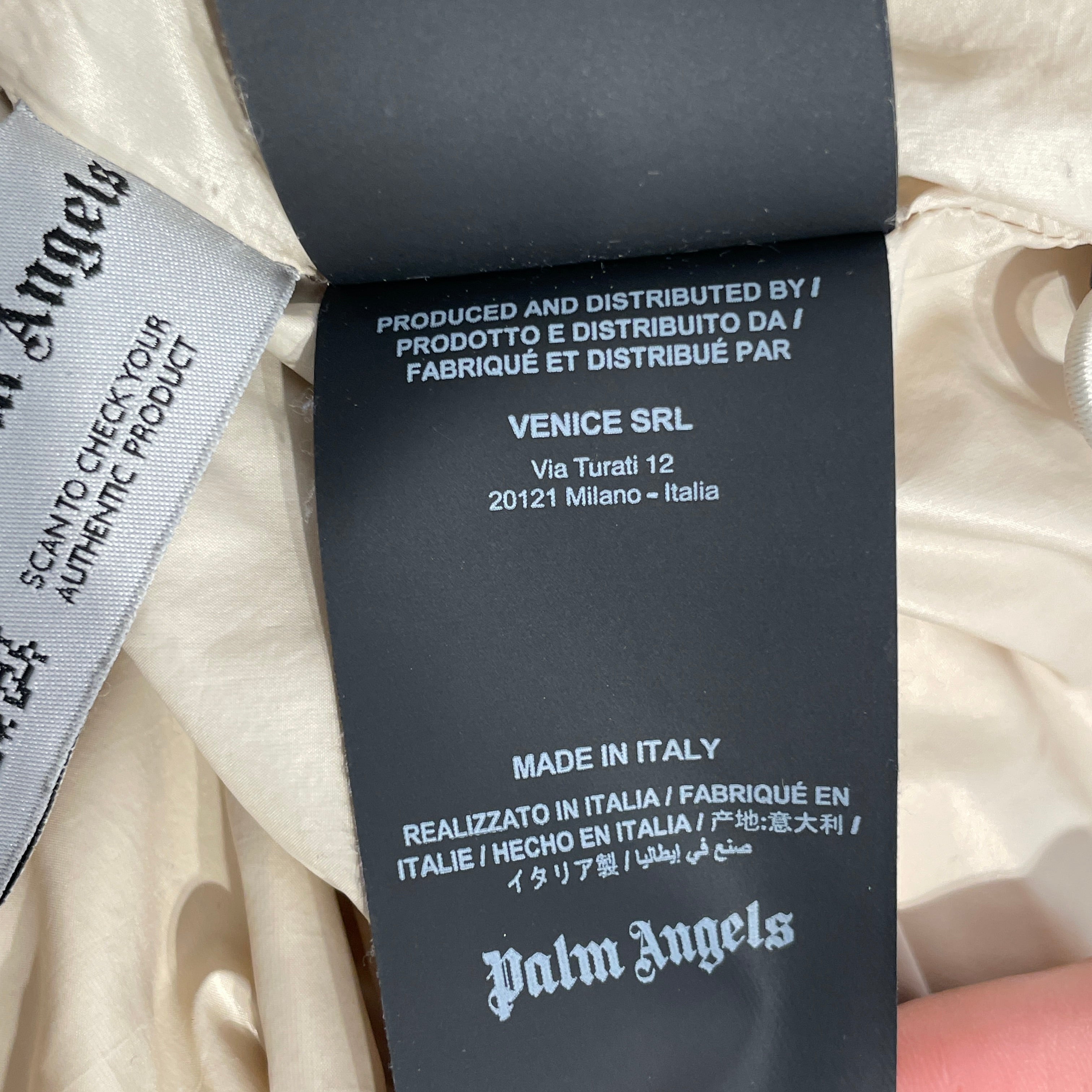 Palm Angels/Puffer Jkt/S/GRY/ view 8