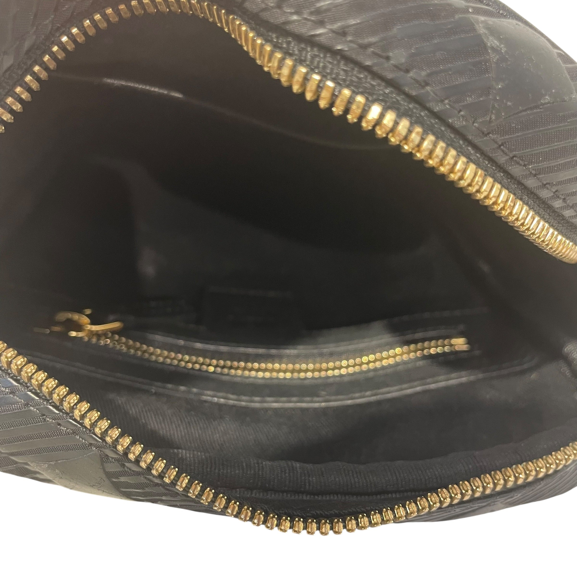 MCM/Cross Body Bag/Monogram/Leather/BLK/0236E view 4