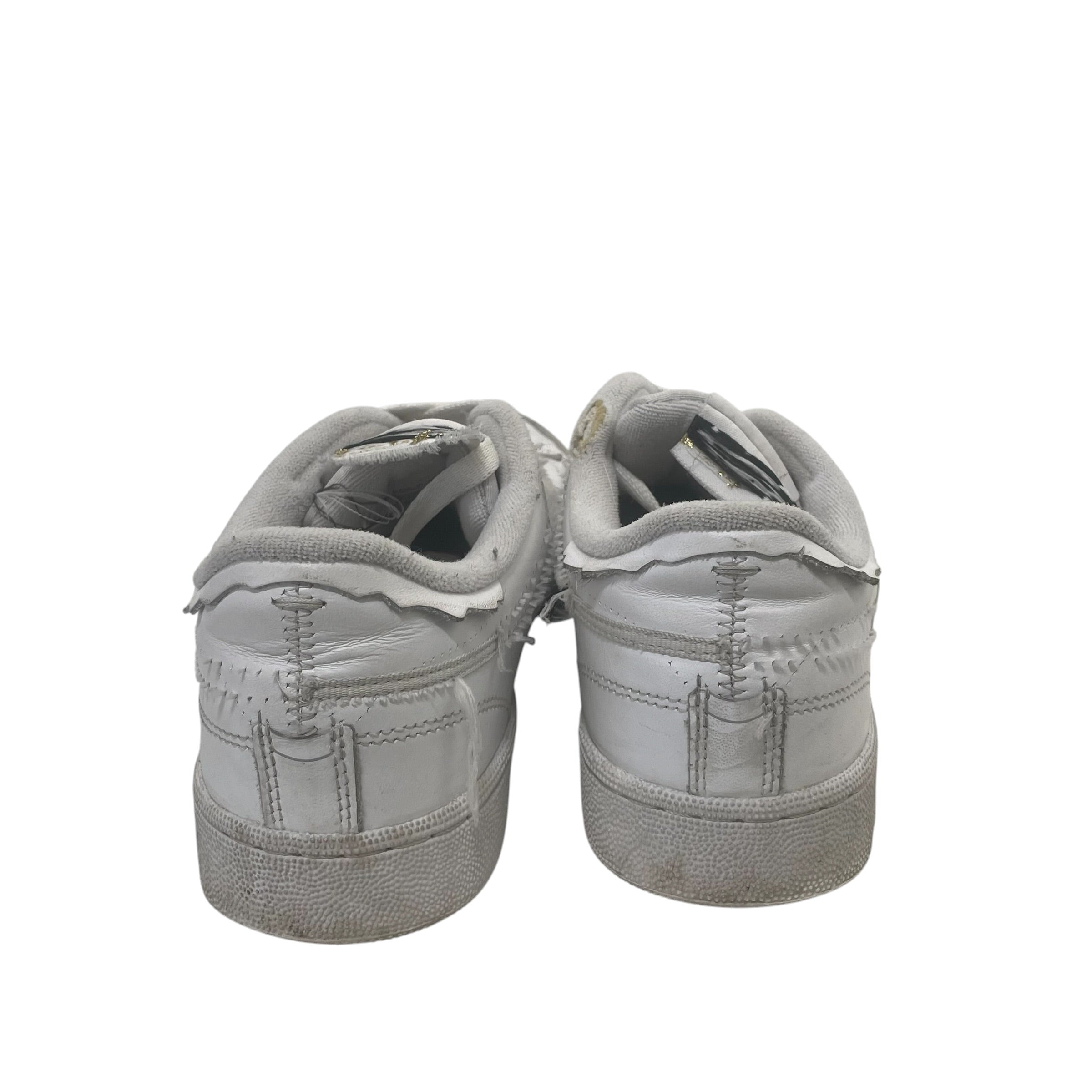 Reebok/Maison Margiela/Low-Sneakers/US 8.5/Leather/WHT/MEMORY OF view 3