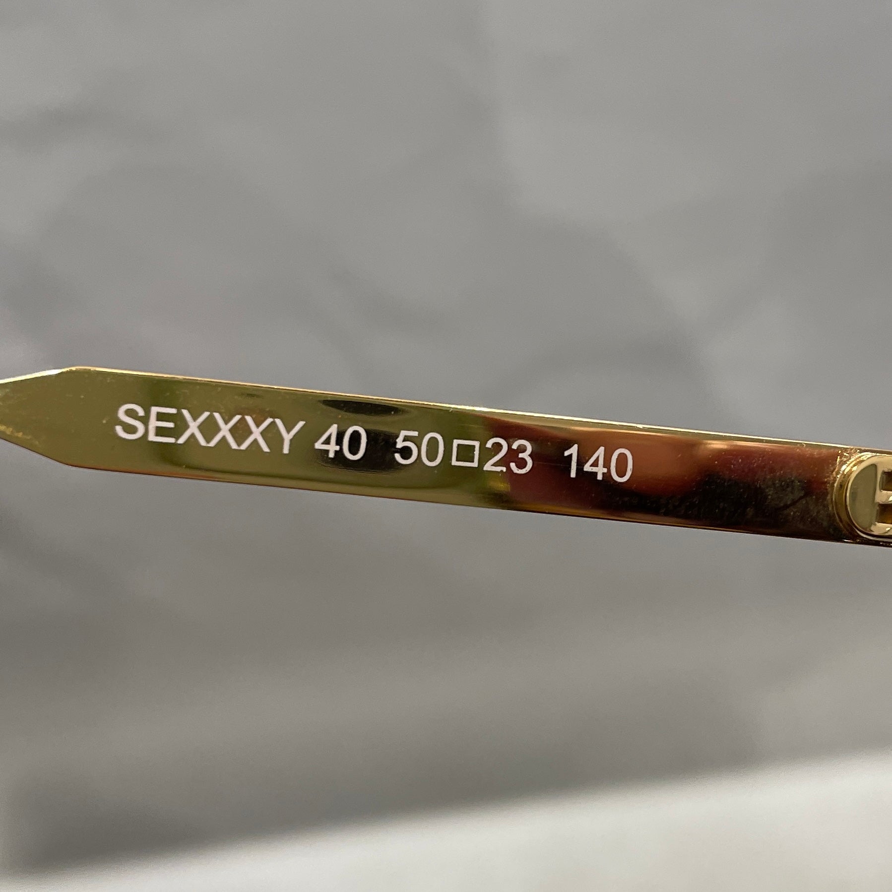 Thierry Lasry/Sunglasses/Plastic/GLD/SEXXXY 40 GRADIENT GLASSES view 3