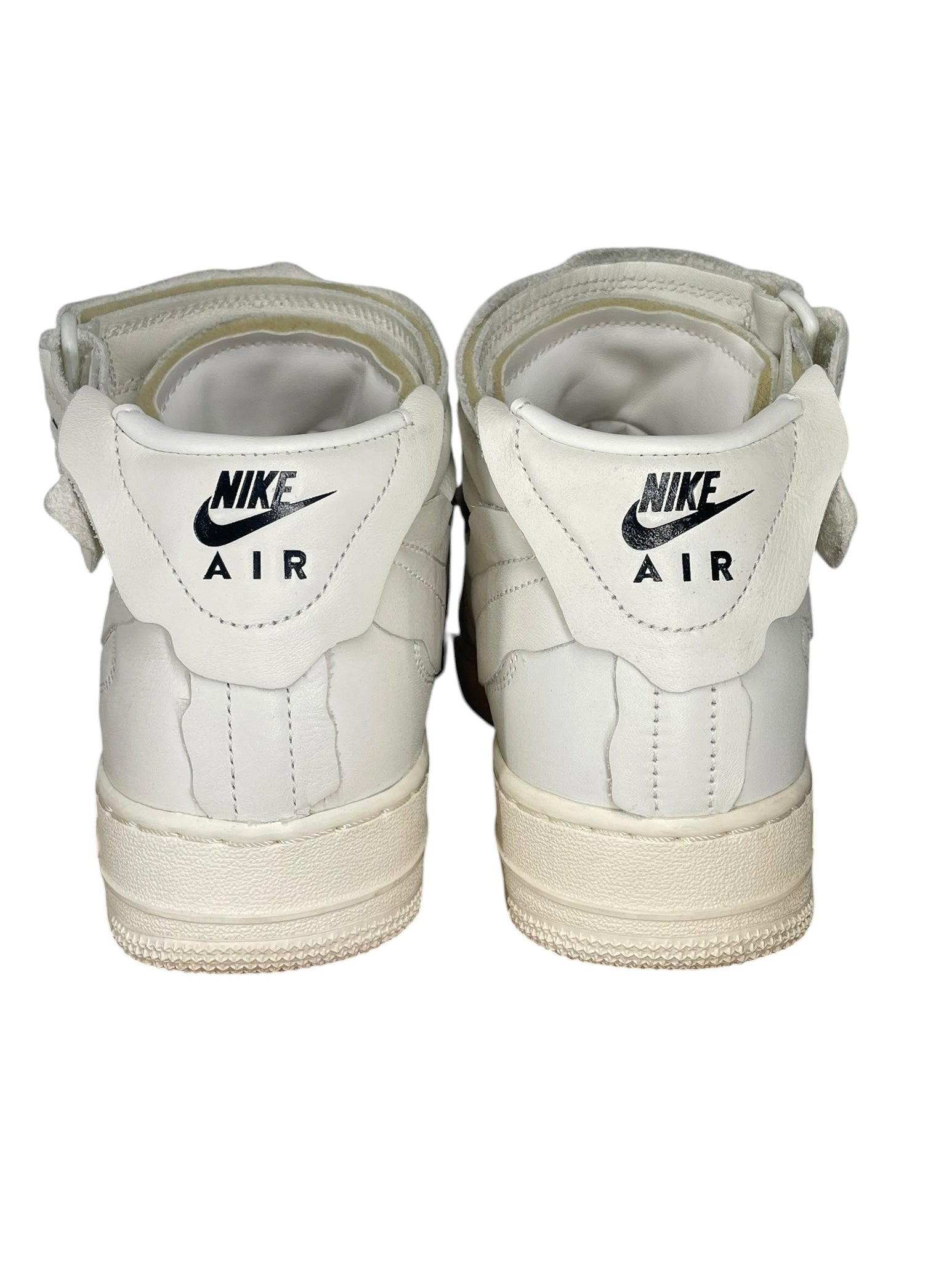 NIKE/AIR FORCE 1 /Hi-Sneakers/US 8.5/Leather/WHT/DC3601-100 view 3