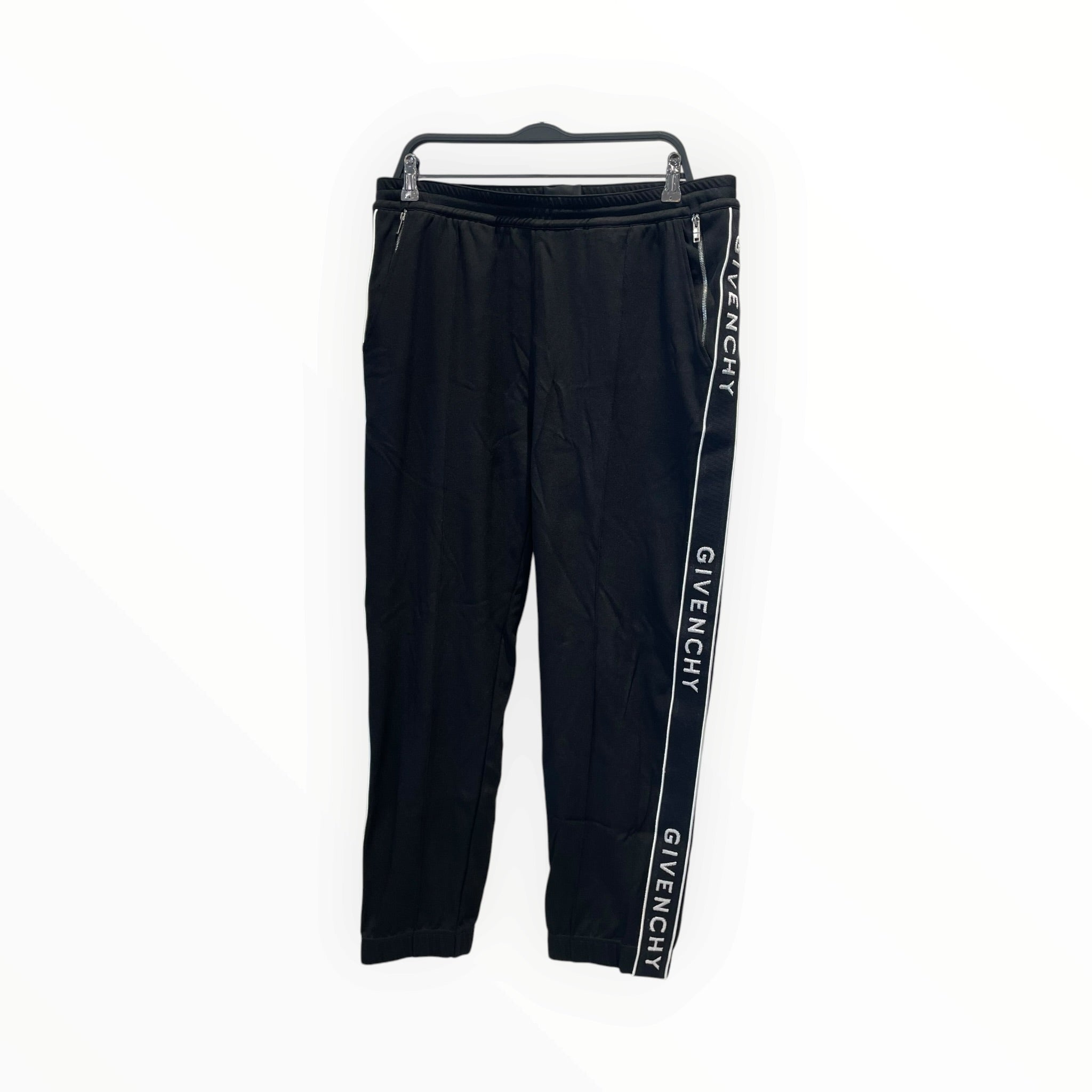 GIVENCHY/Pants/XL/Polyester/BLK/LOGO TRACK view 1