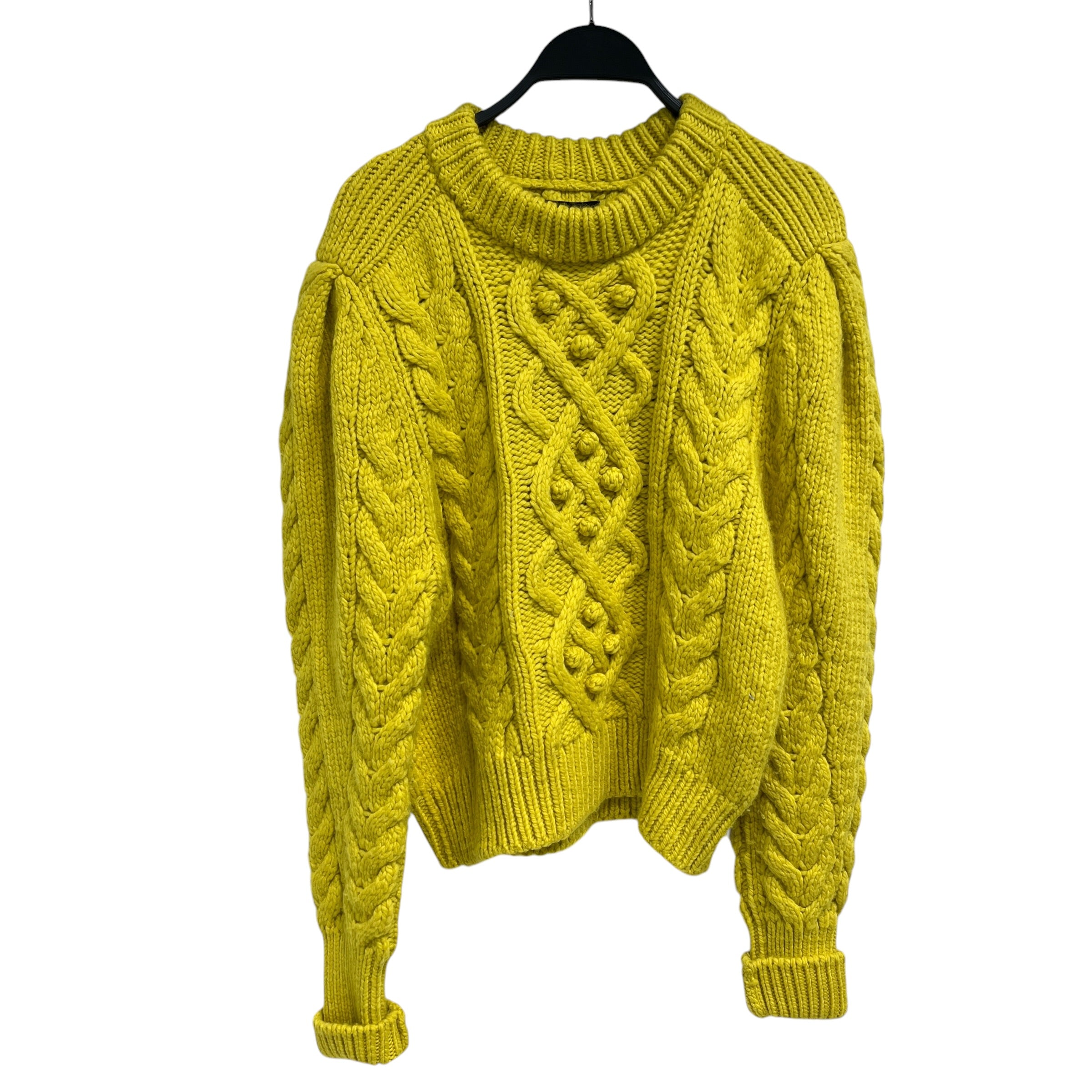 ISABEL MARANT/Sweater/40/Wool/YEL/100% Laine Wool view 1