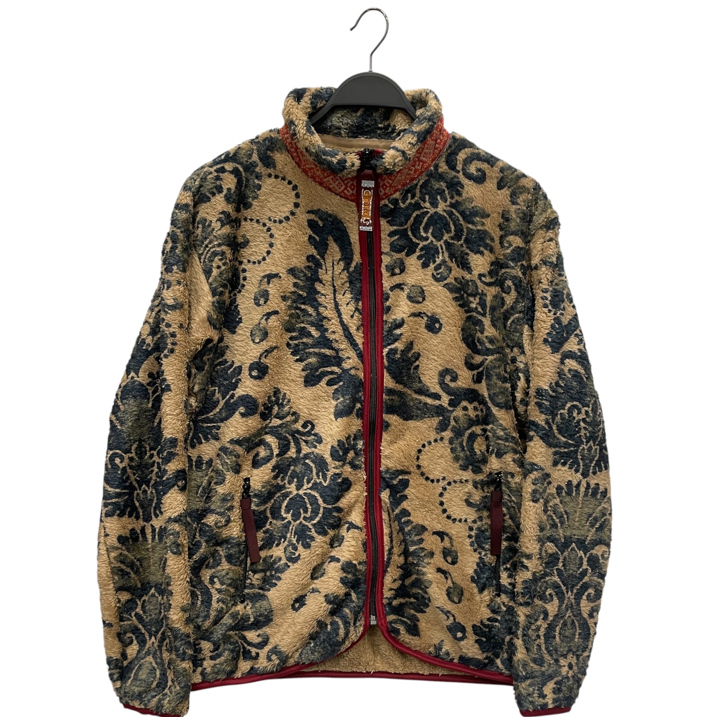 KAPITAL/Fleece Jkt/2/Polyester/CML/All Over Print/DAMASK FLEECE view 1