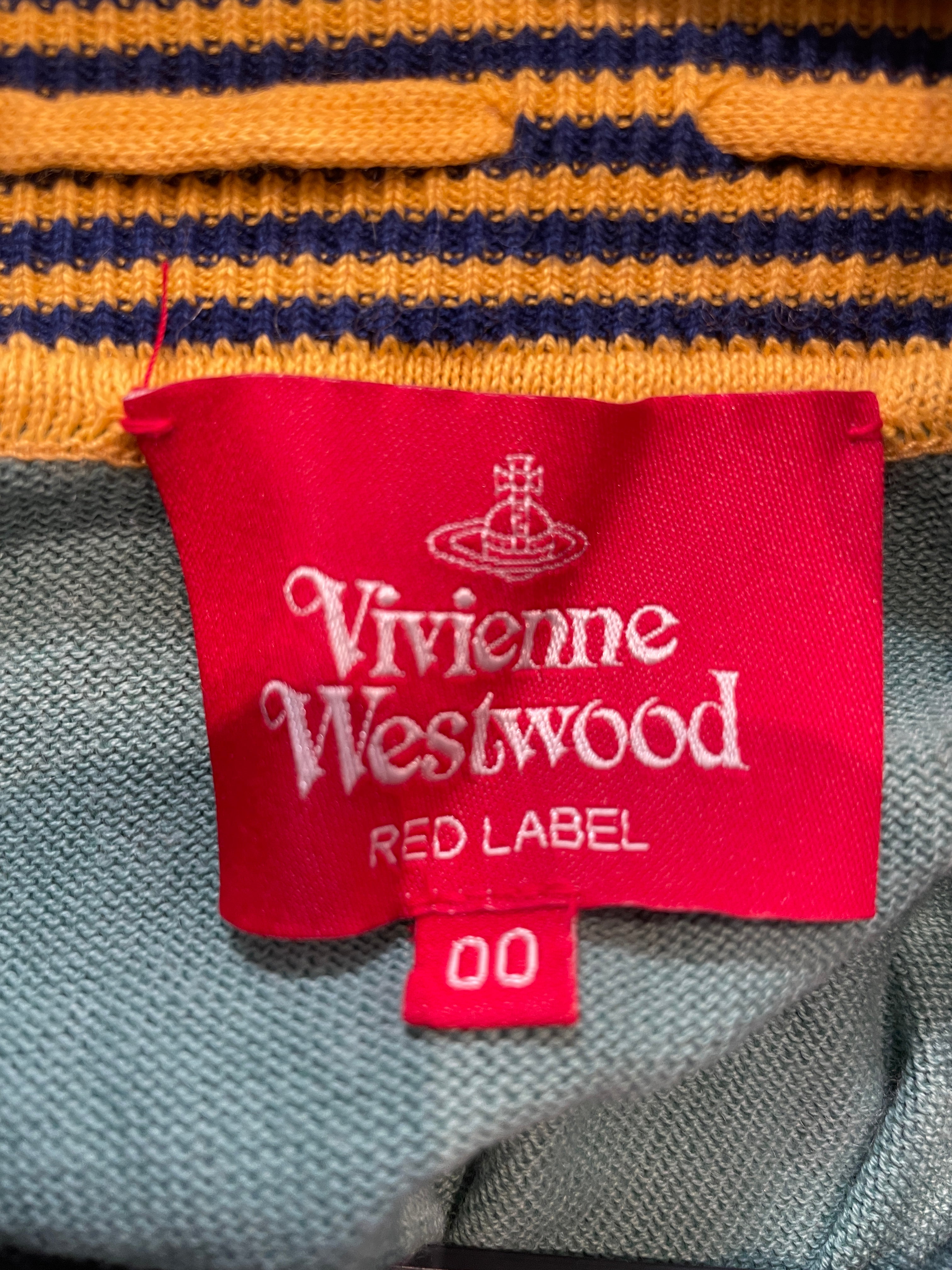 Vivienne Westwood RED LABEL/Sweater/00/Plaid/Wool/GRN/playful dog knit view 3