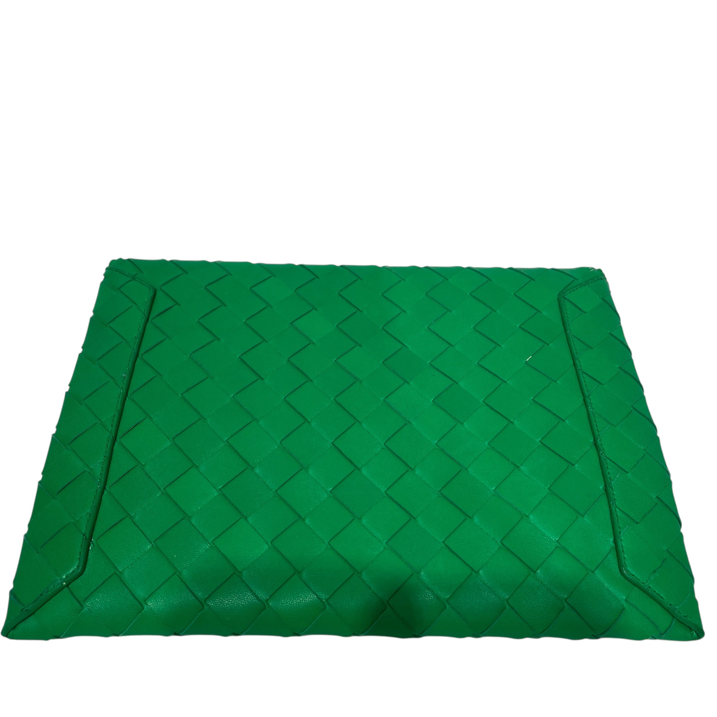 BOTTEGA VENETA/Pouch/Leather/GRN/FLIP POUCH view 2