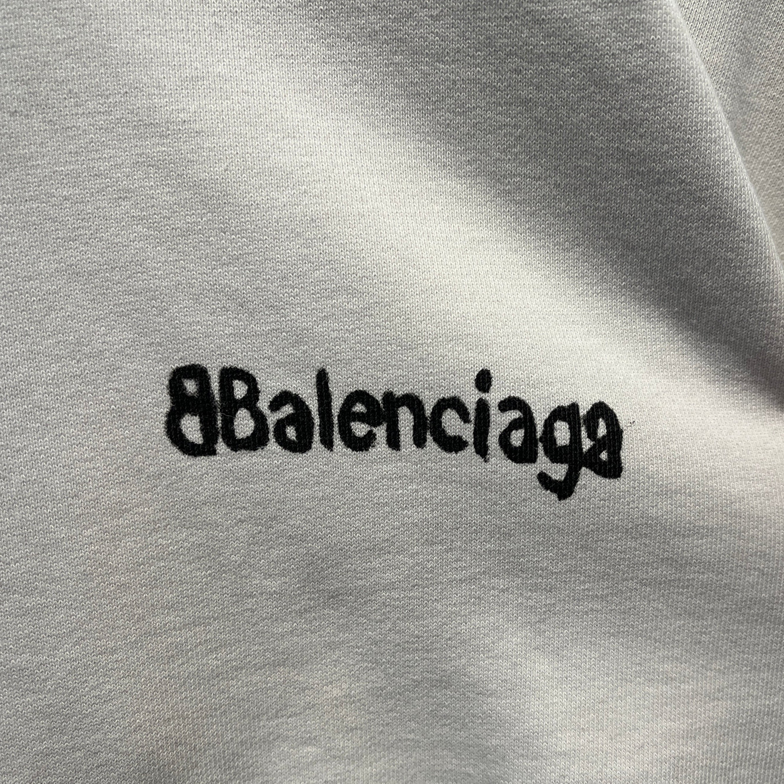 BALENCIAGA/Sweater/Cotton/WHT/BB CORP view 4