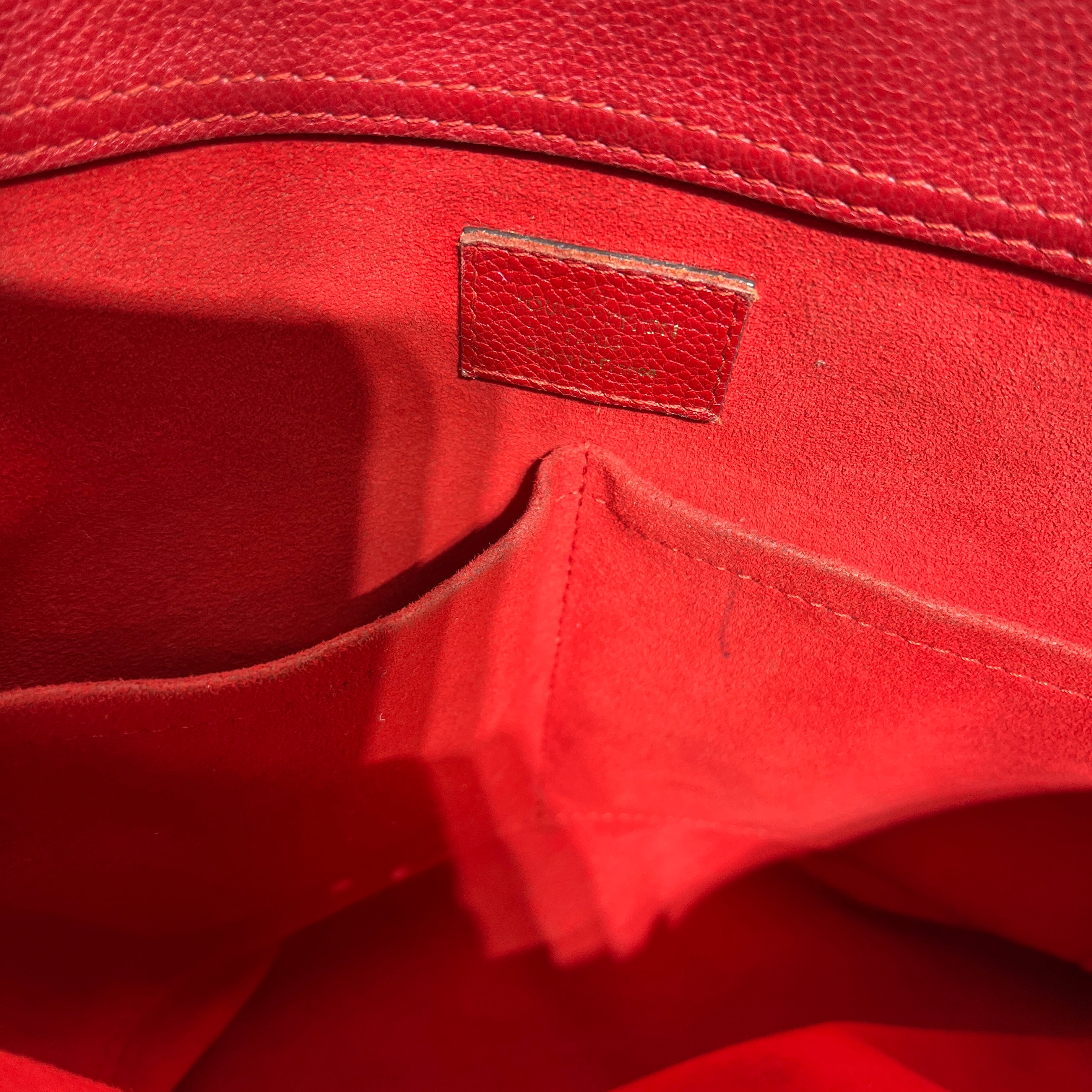 LOUIS VUITTON/Hand Bag/Monogram/Leather/BRW/PALLAS view 3