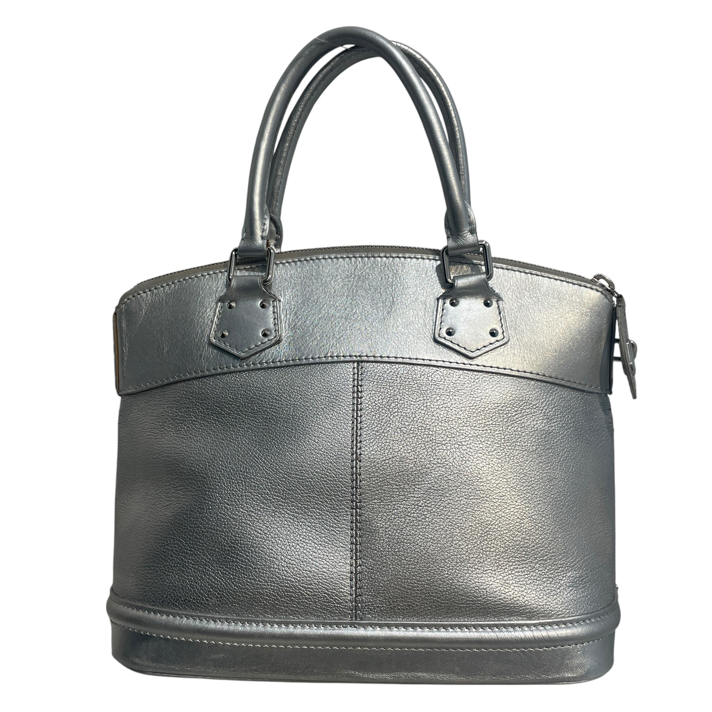 LOUIS VUITTON/Hand Bag/Leather/SLV/Suhali Lockit PM view 2