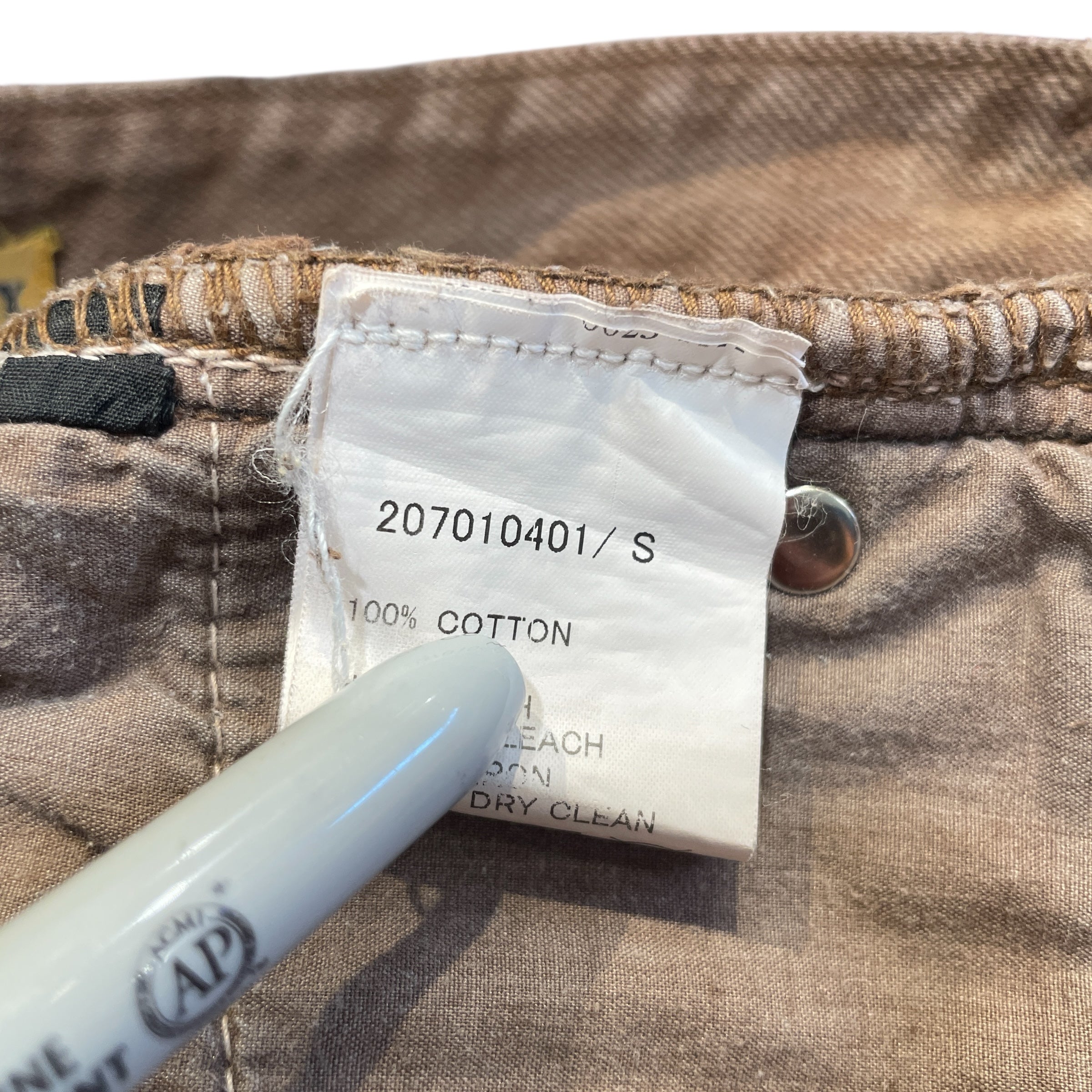 VERONICA/Pants/S/Denim/BRW/Soul Franky distressed Denim view 4