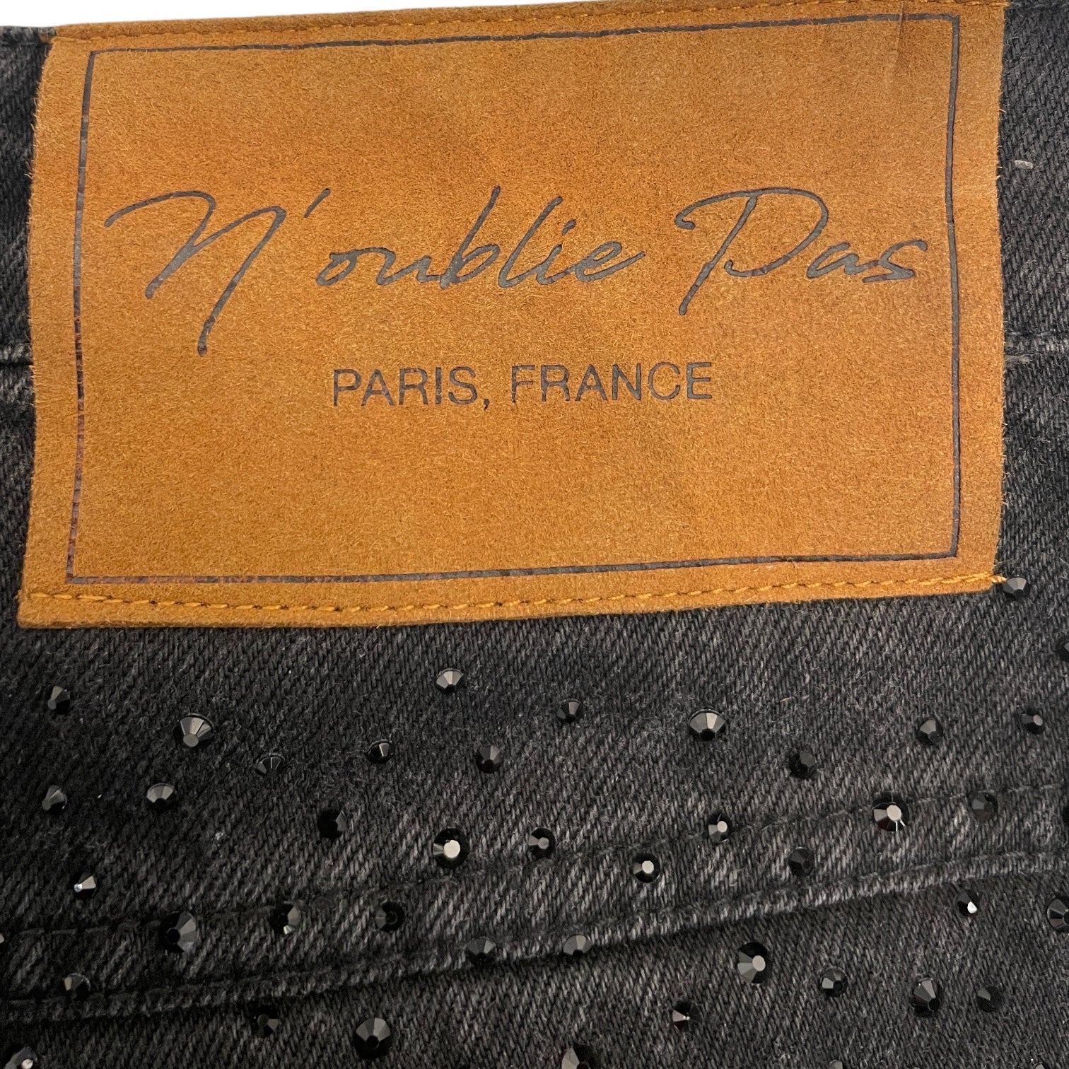 N'OUBLE/Pants/M/Cotton/BLK/All Over Print/ view 4