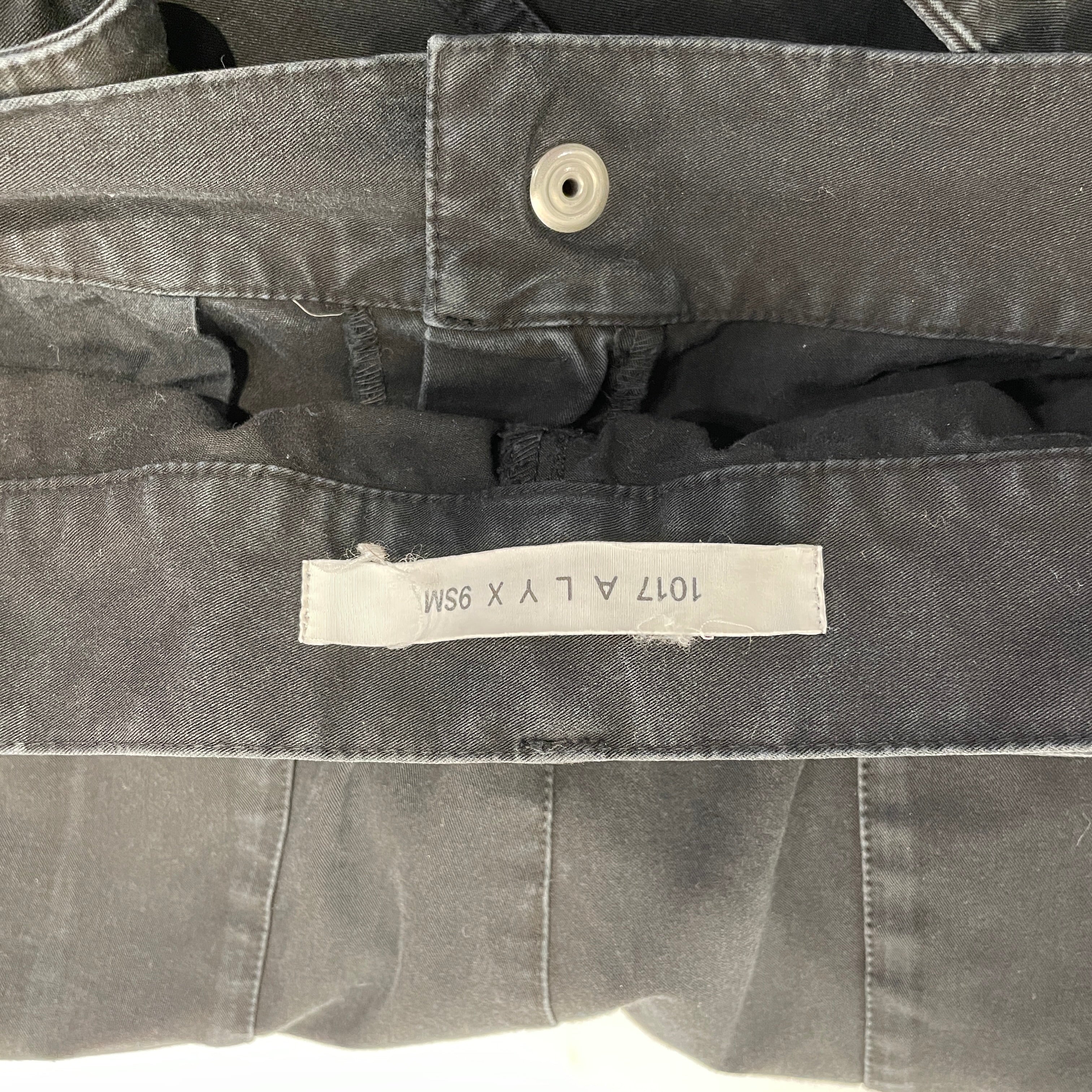 1017 ALYX 9SM(ALYX)/Skinny Pants/48/Cotton/BLK/ view 3