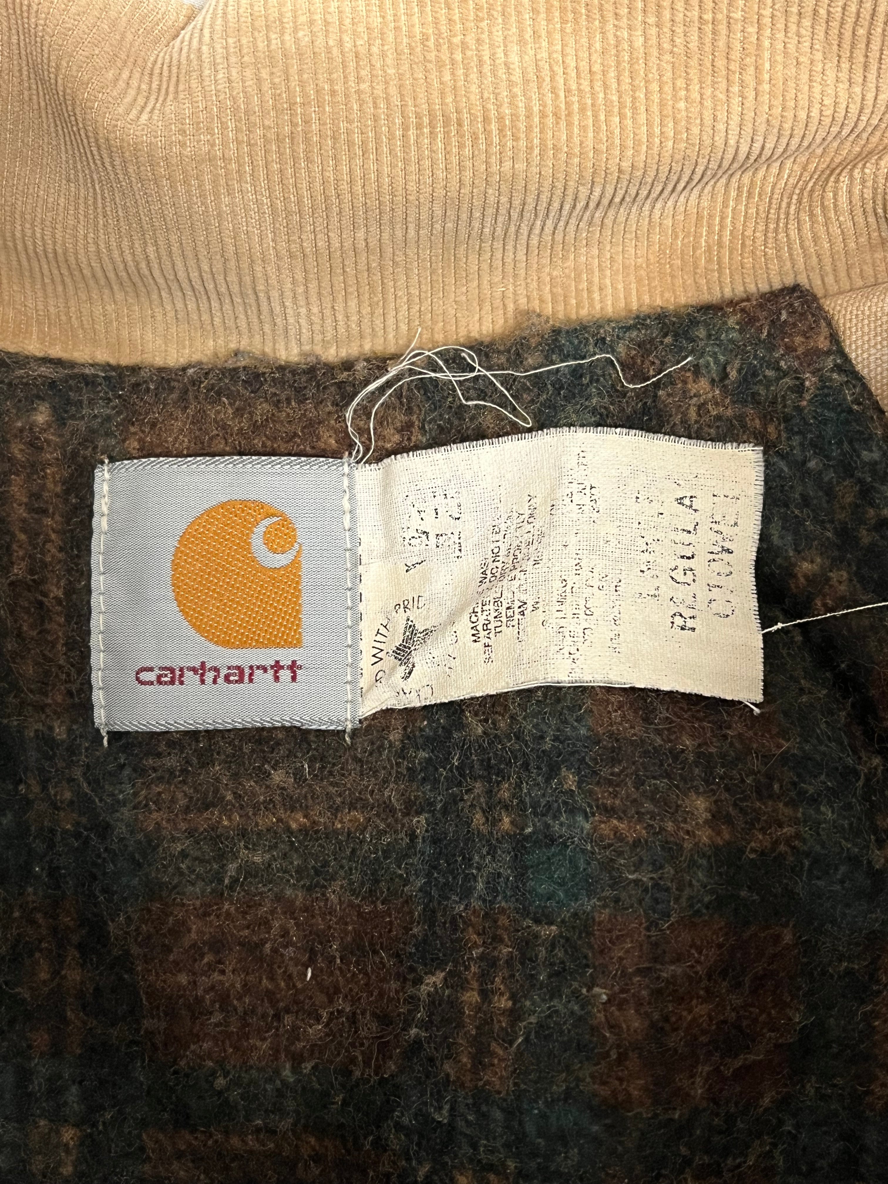 Carhartt/Deck Jkt/L/Cotton/CML/UNION MADE BLANKET LINED view 3