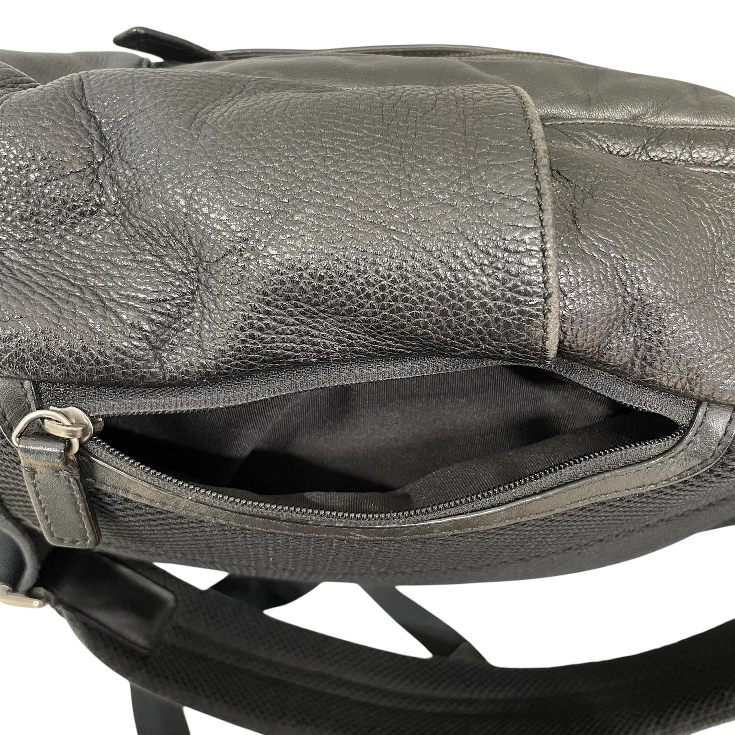 COACH/Backpack/Leather/BLK/VINTAGE BAG view 6