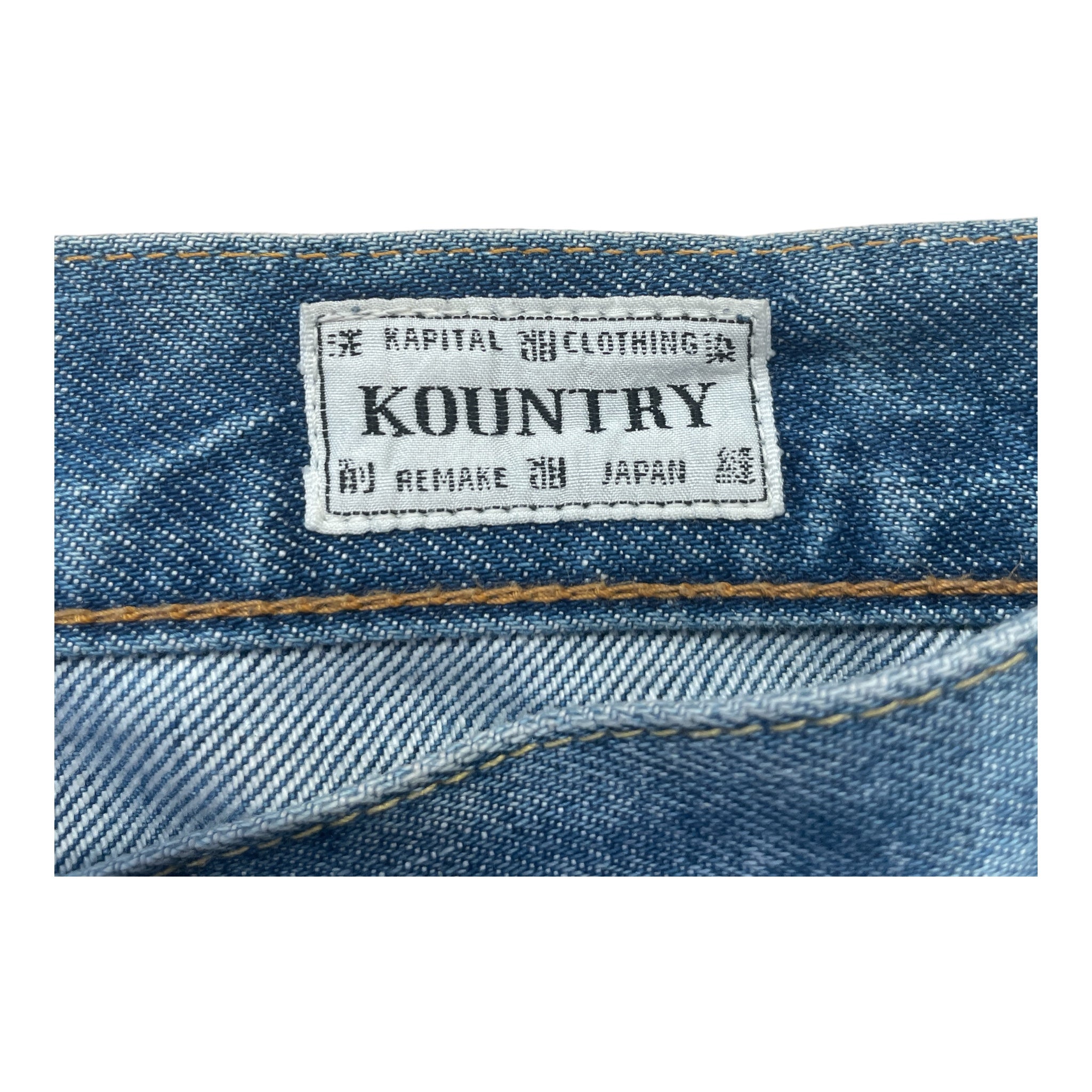 KAPITAL/Pants/36/Cotton/IDG/PATCHWORK & EMBROID FLOWERS view 3