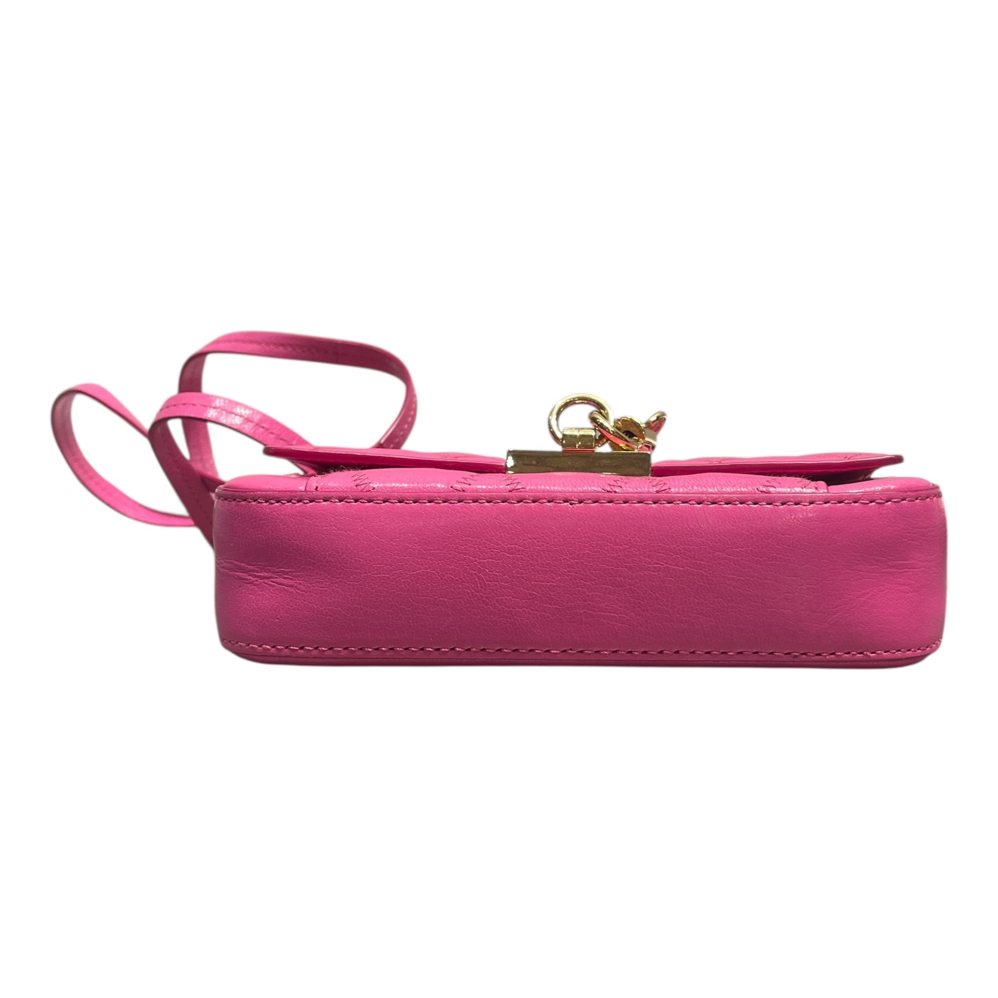 GIVENCHY/Cross Body Bag/Lambskin/PNK/givenchy leather pocket mini view 3