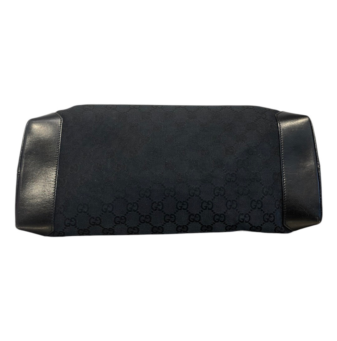 GUCCI/Clutch Bag/Monogram/Polyester/BLK/na view 3