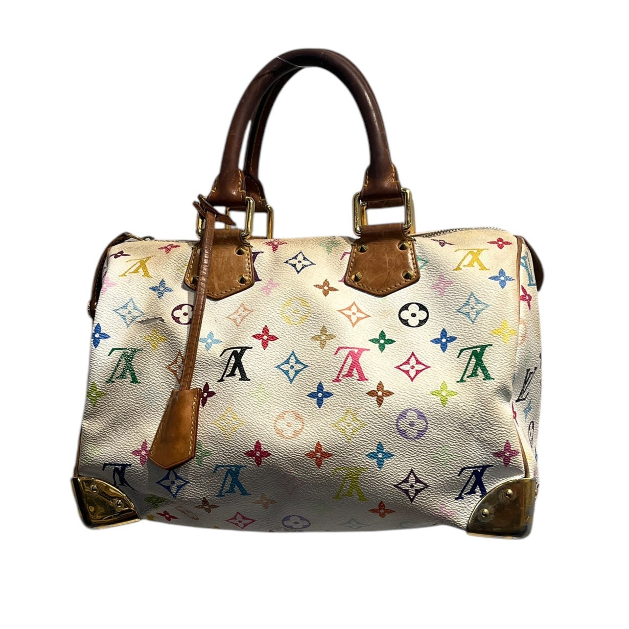 LOUIS VUITTON/Hand Bag/Monogram/MLT/TAKASHI MURAKAMI view 2