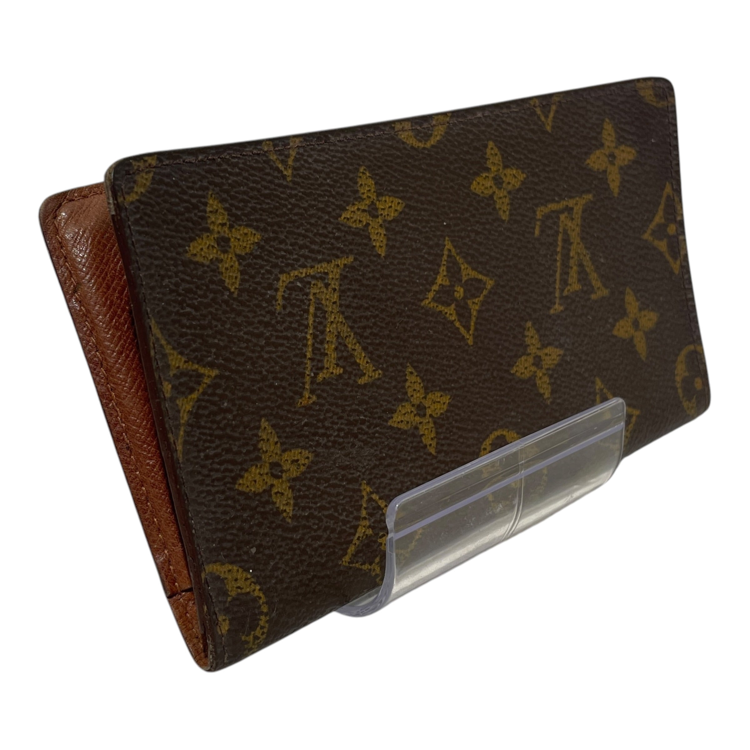 LOUIS VUITTON/Planner Cover/Monogram/Leather/BRW/L's/Ageda Poche view 1