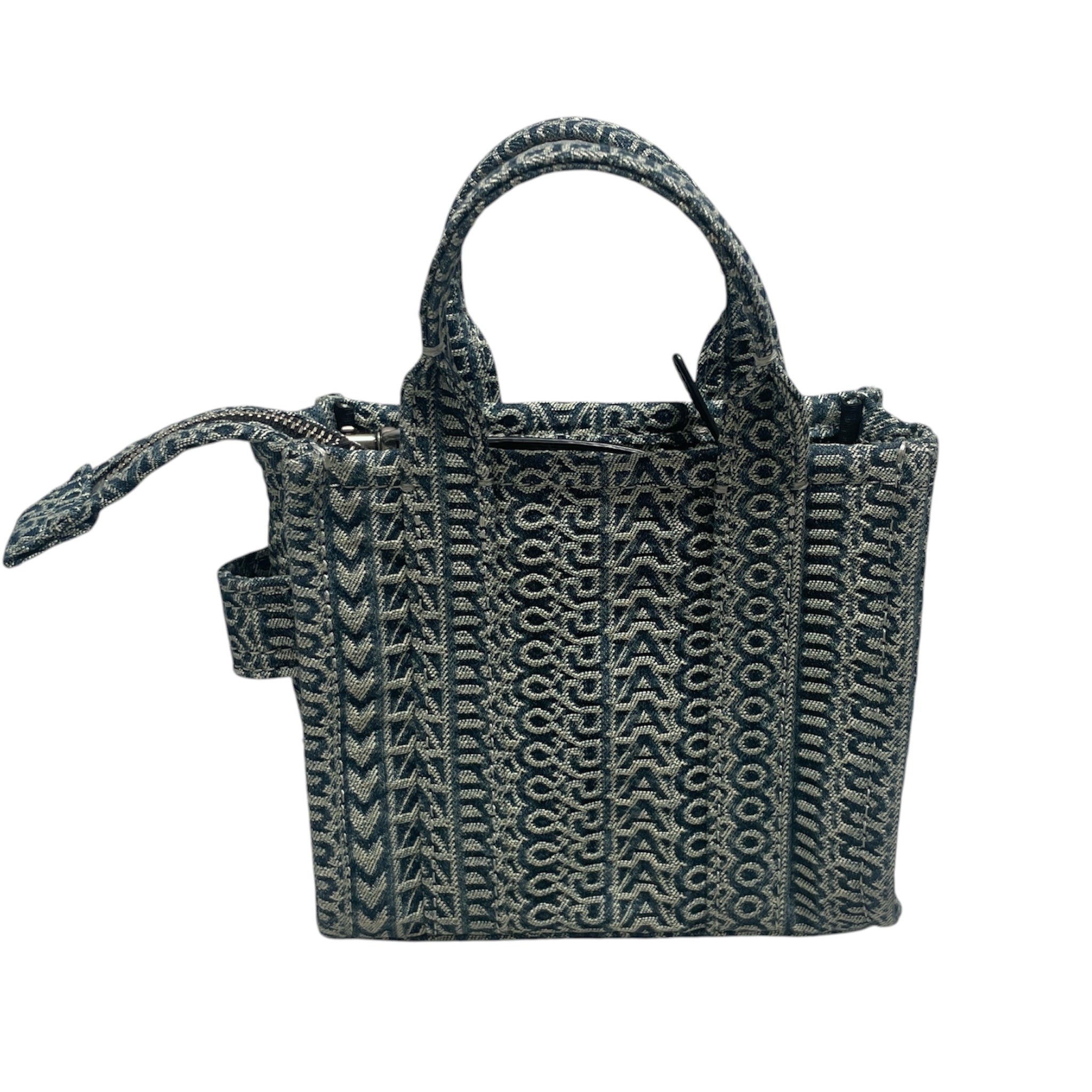 MARC JACOBS/Tote Bag/Monogram/Cotton/BLU/The Tote Bag Denim view 2