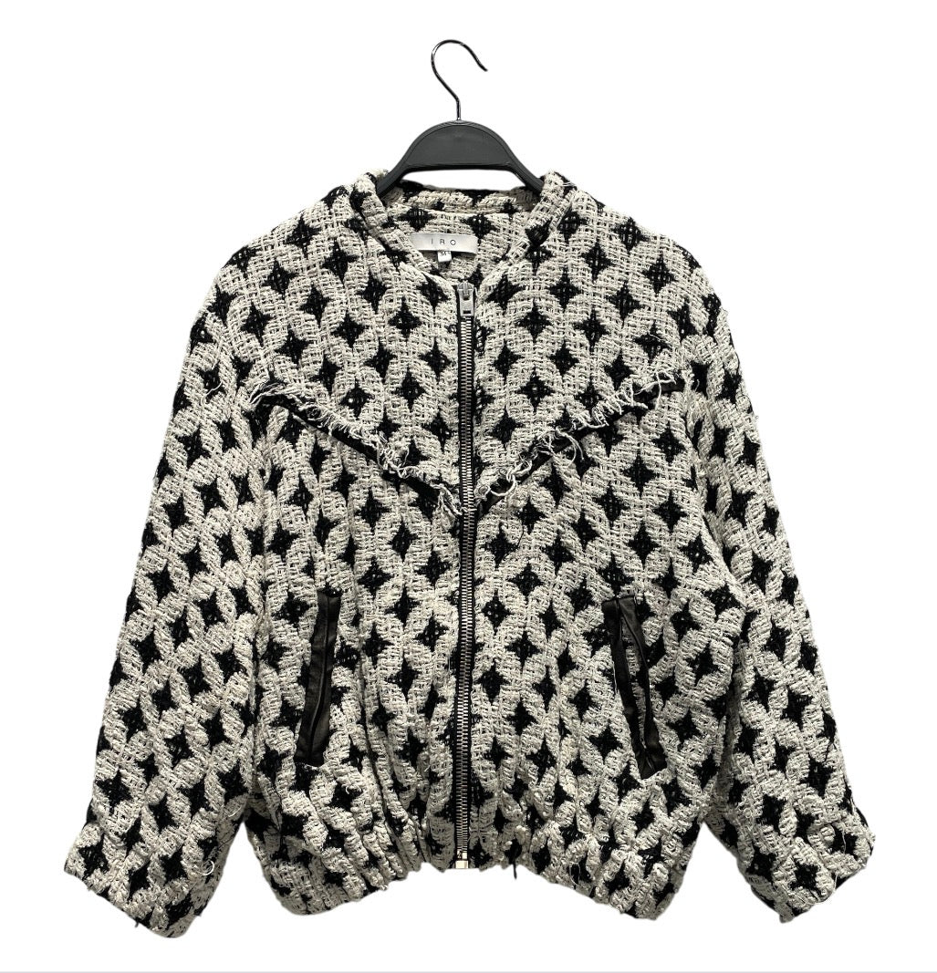 IRO/Jacket/34/All Over Print/Cotton/WHT/Ferdy Black and White Jacket view 1