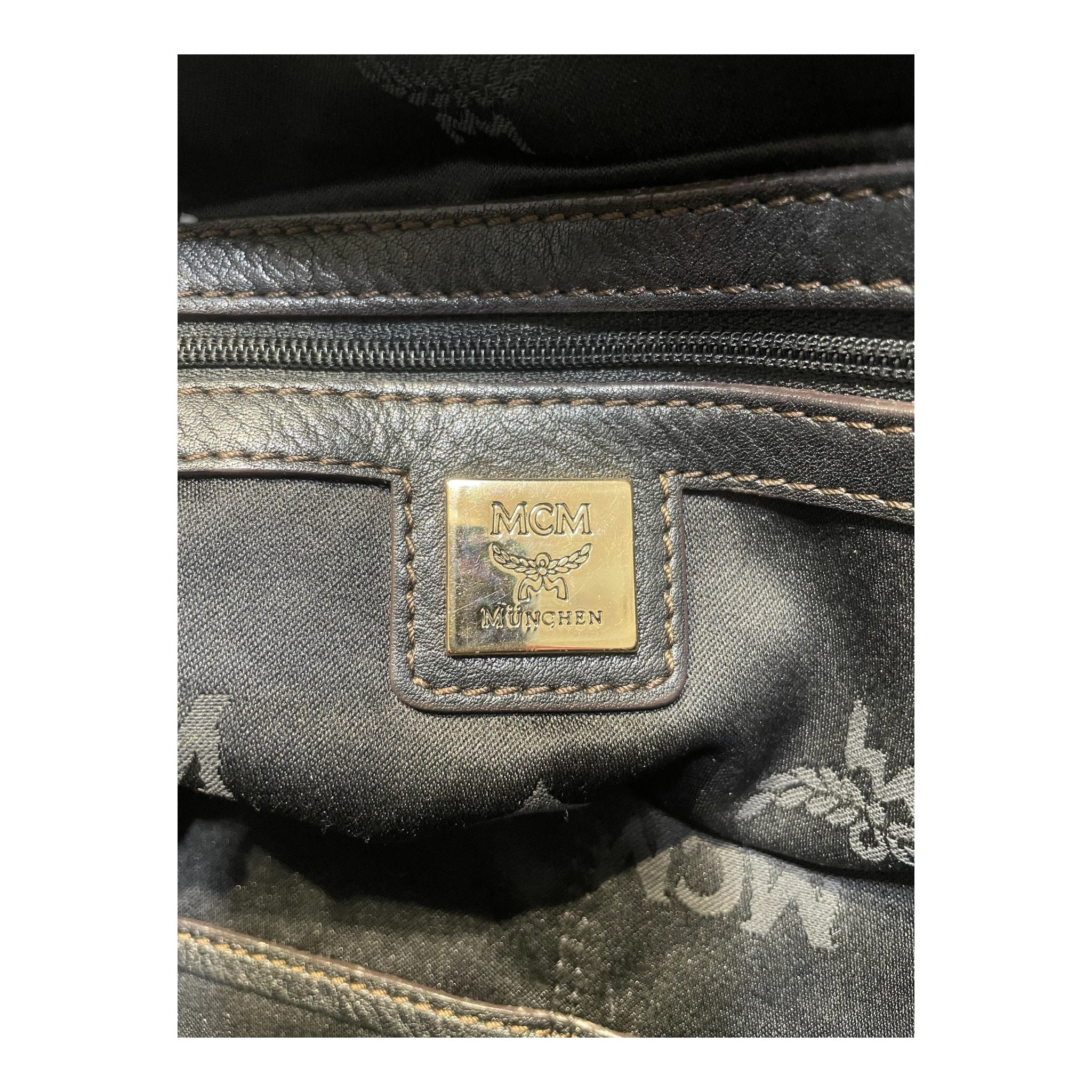MCM/Hand Bag/Leather/BLK/n9672 view 5