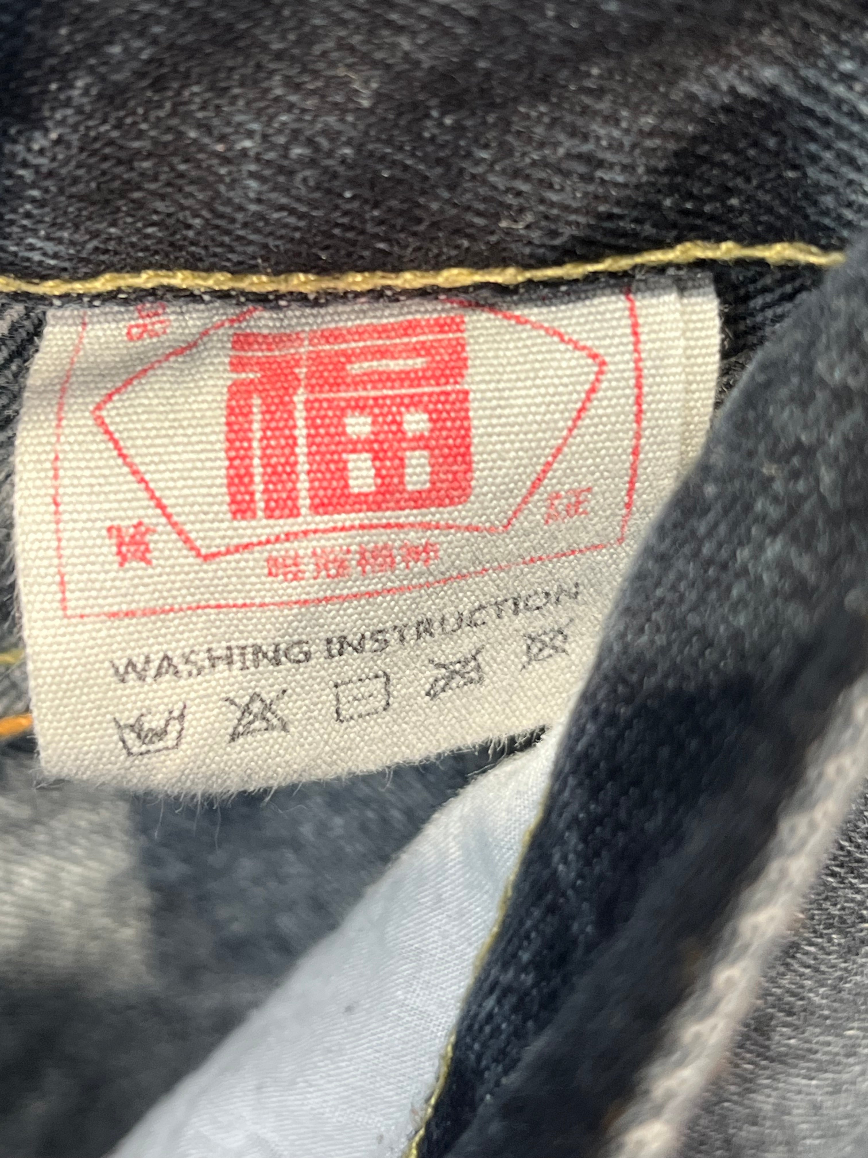 EVISU/Pants/Denim/BLU/Graphic/"2000" masks motifs view 3