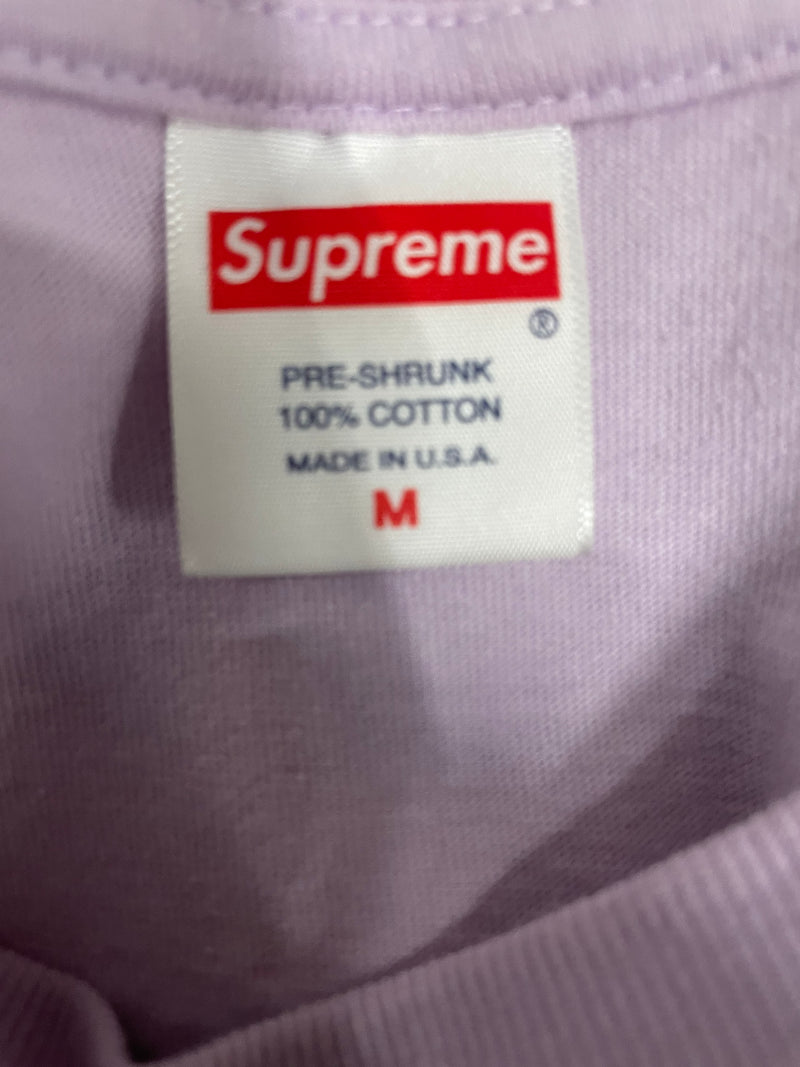 Supreme/T-Shirt/M/Cotton/PPL/CHROME/FLAME