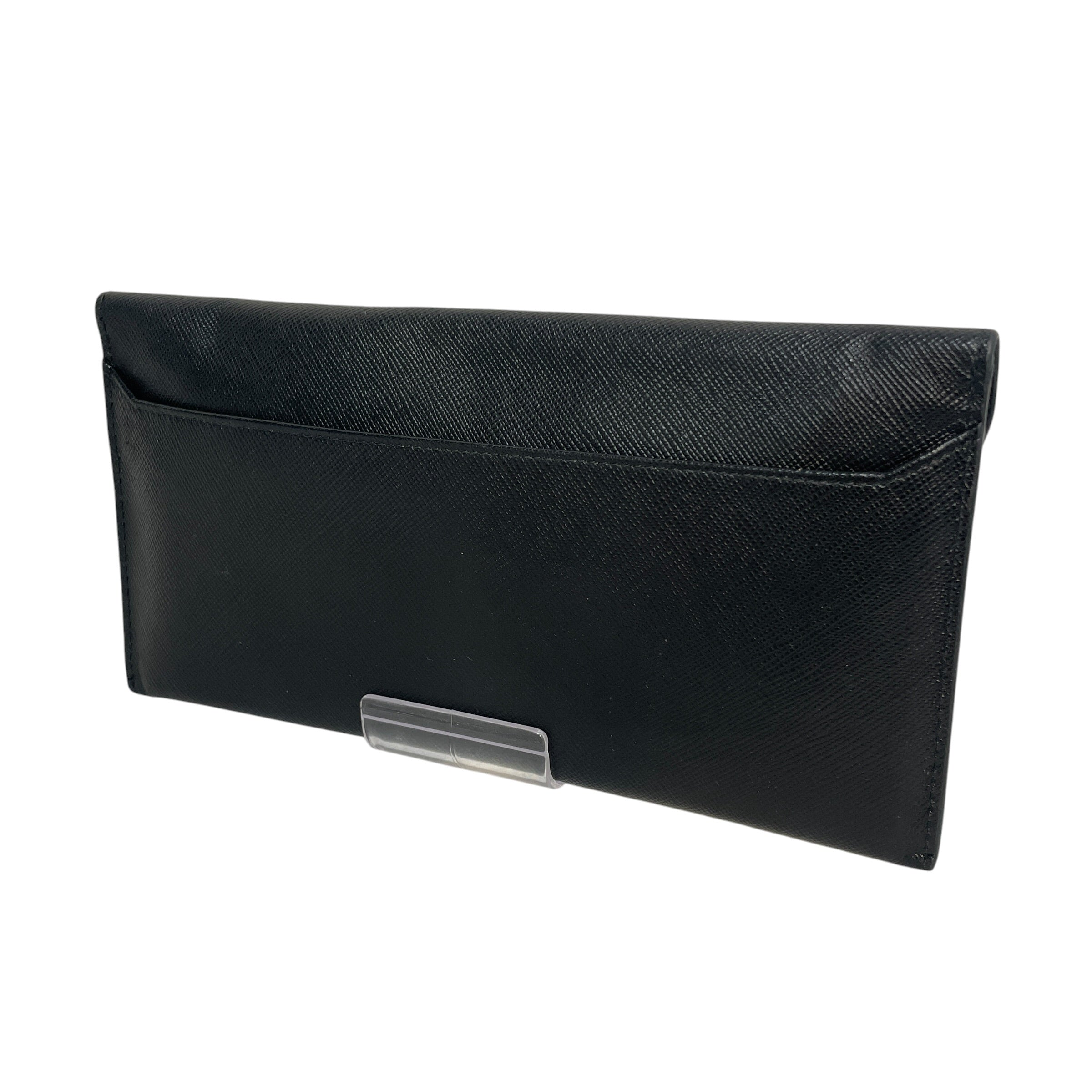 PRADA/Wallet/Leather/BLK/L's/Manuelle Envelope Wallet view 2