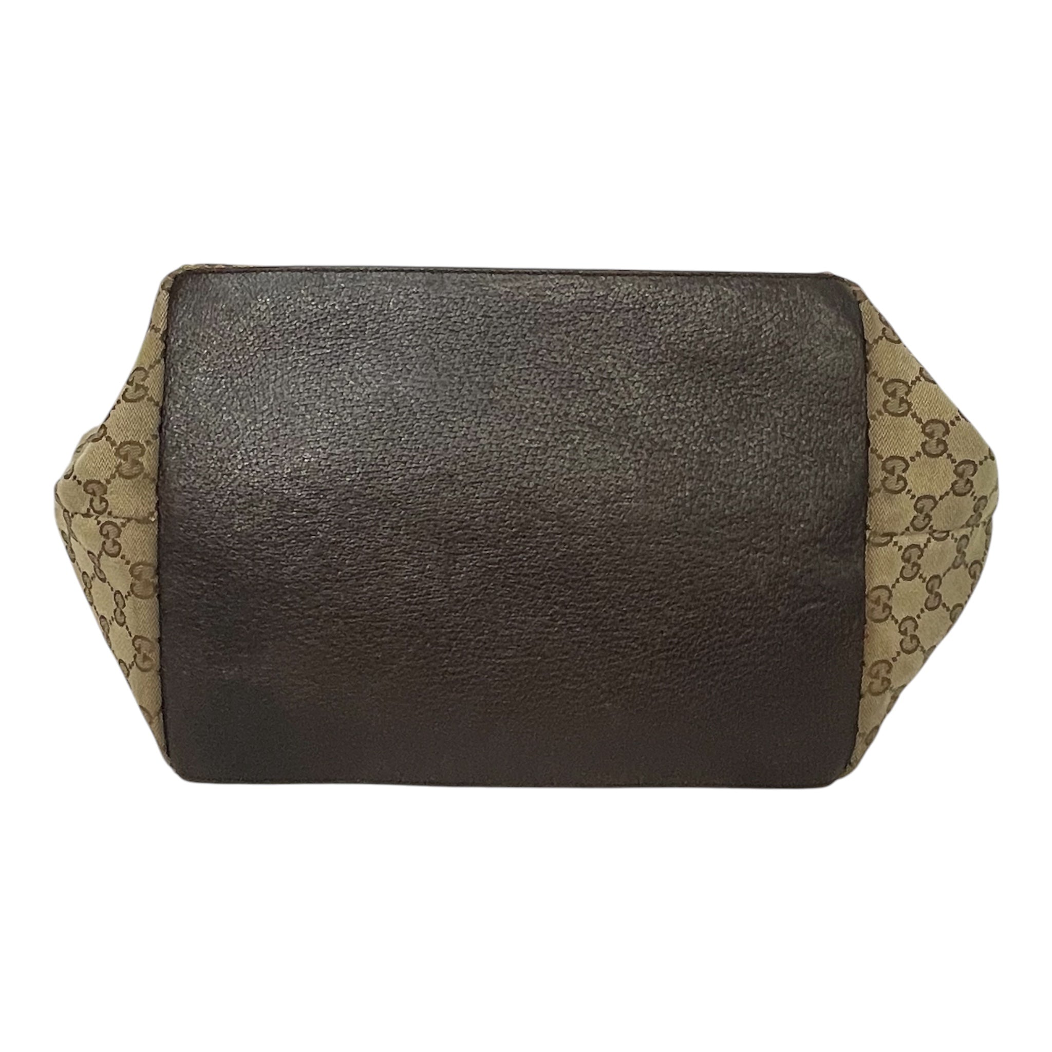 GUCCI/Tote Bag/Monogram/Cotton/BRW/gg canvas tote view 3
