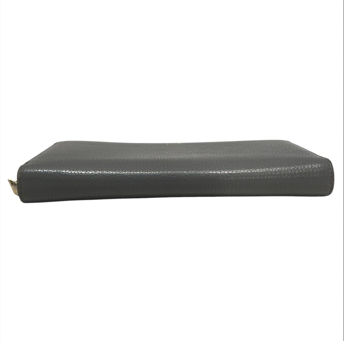 CELINE/Long Wallet/Leather/GRY/L's/ view 3