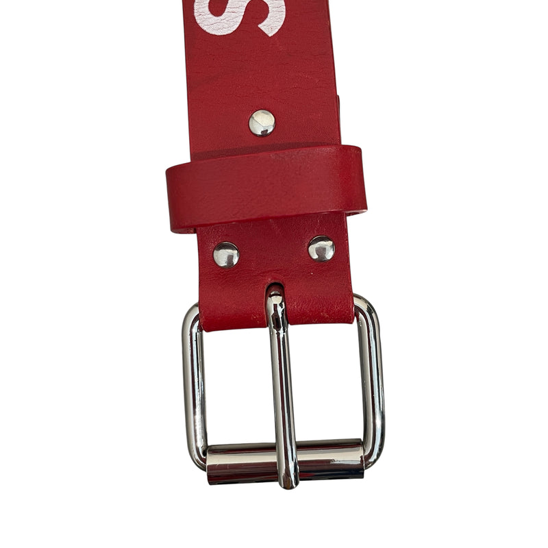 Supreme/Belt/M/Cowhide/RED/SUPREME REPEAT RED BELT