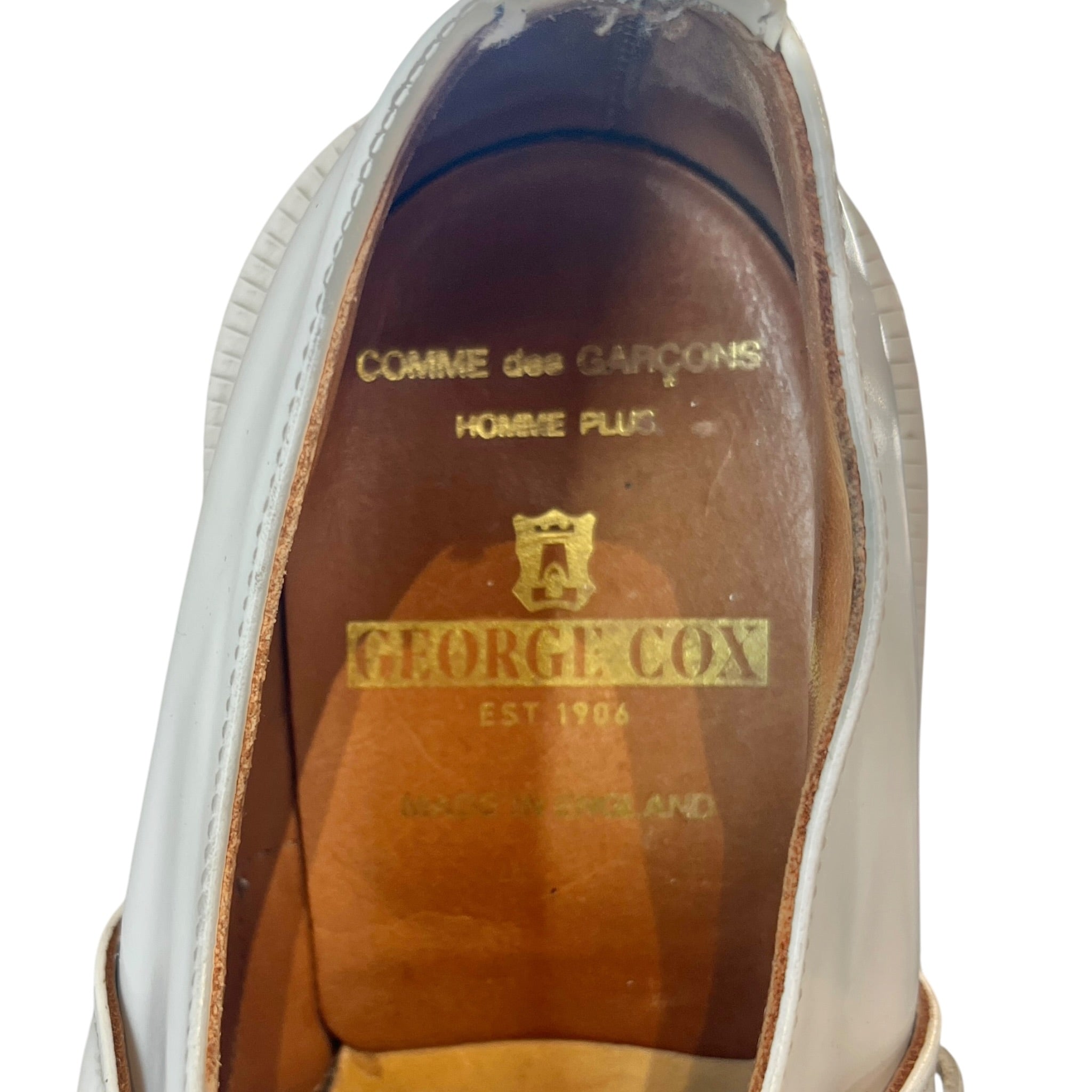COMME des GARCONS HOMME PLUS/Shoes/US 7/White/Leather/ view 3