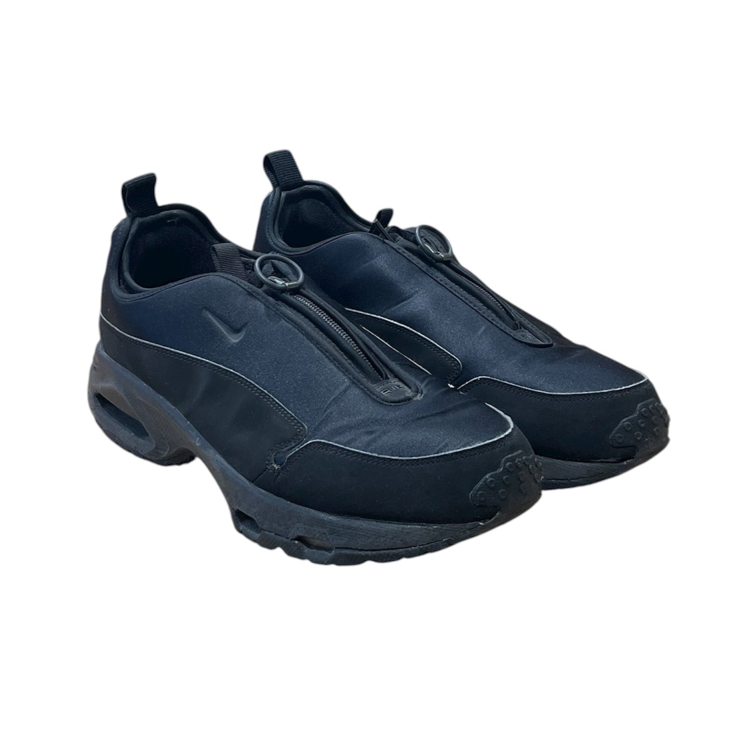 NIKE/COMME des GARCONS/Low-Sneakers/US 12/BLK/AIR SUNDER MAX BLK view 1